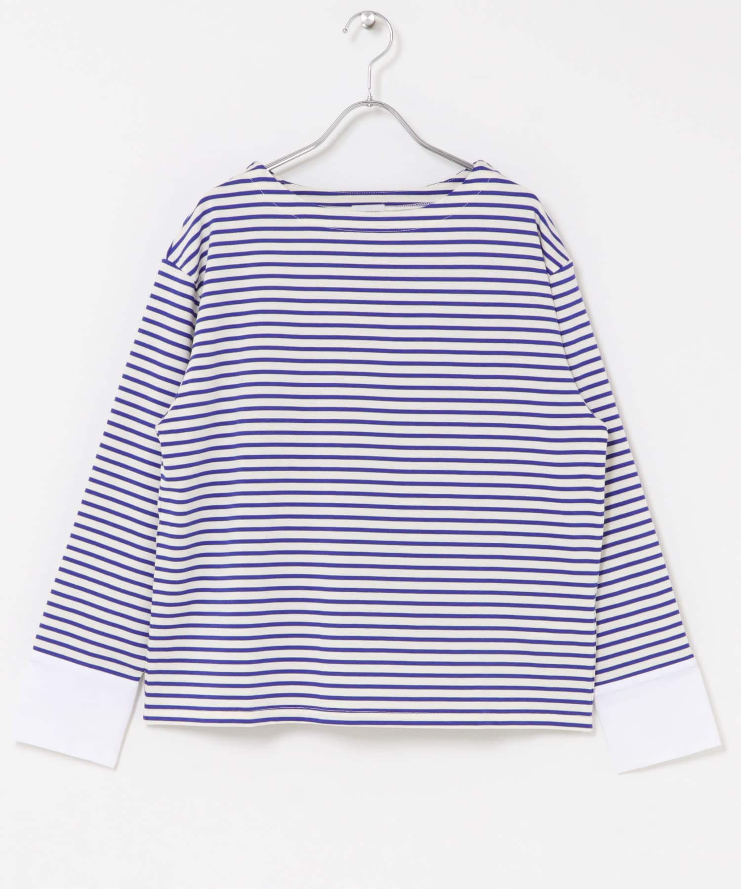 カフスドッキングボーダープルオーバー OFF×BLUE Free