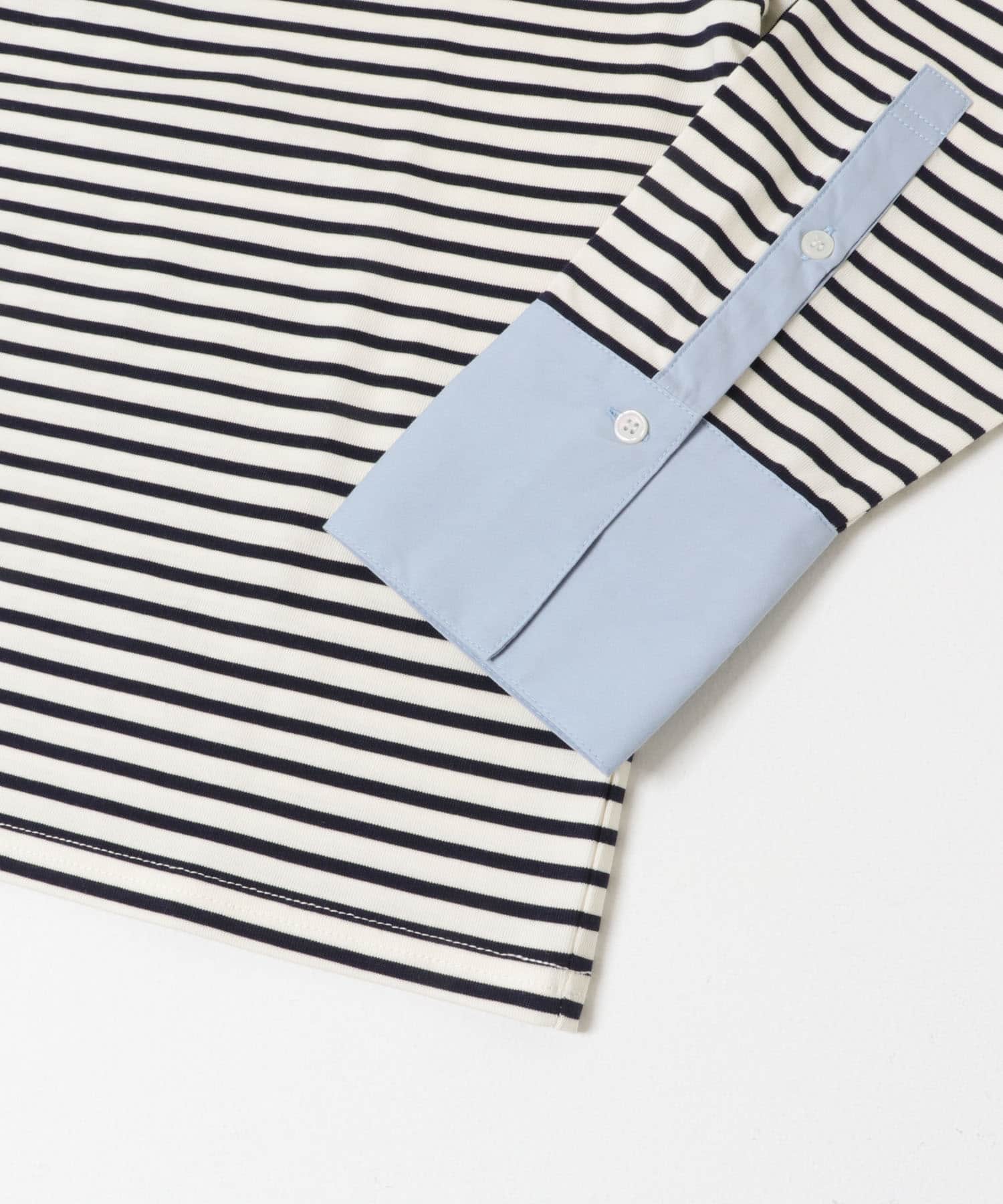 カフスドッキングボーダープルオーバー OFF×NAVY Free