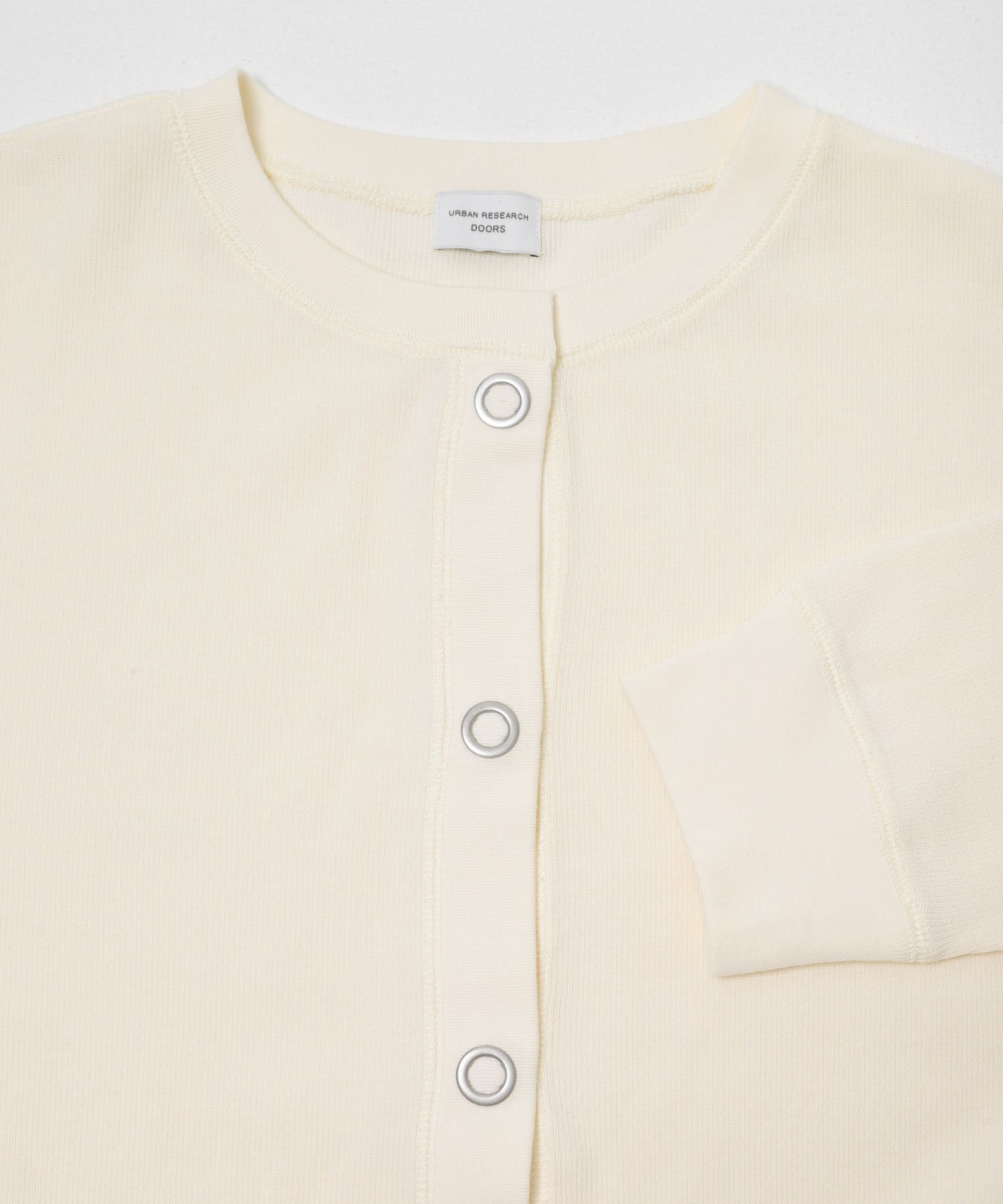 ライトタックフライスカーディガン NATURAL Free