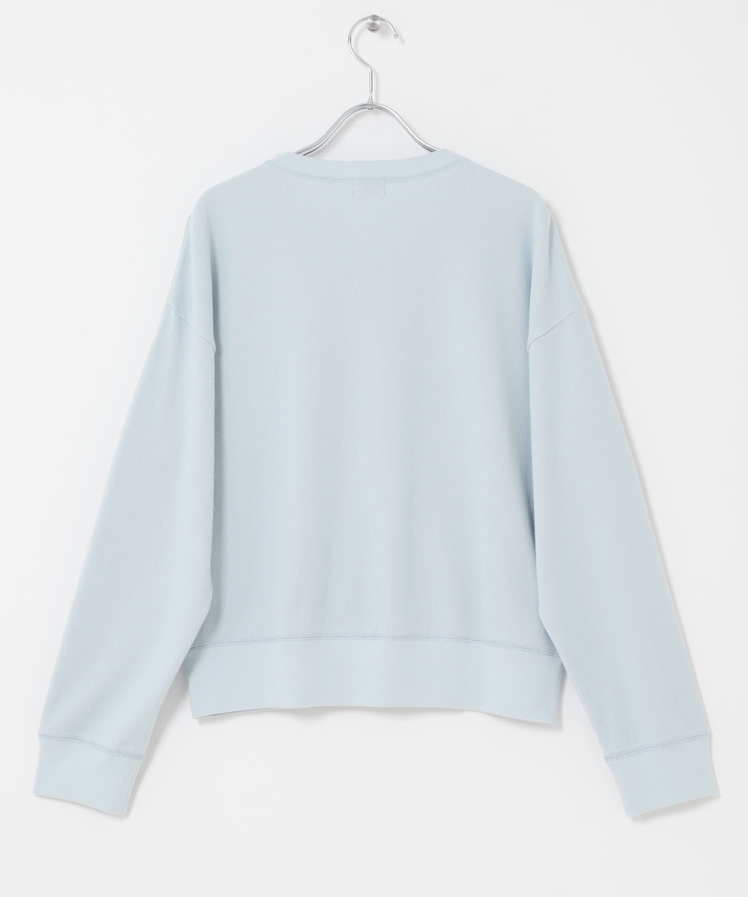 ライトタックフライスカーディガン L.BLUE Free