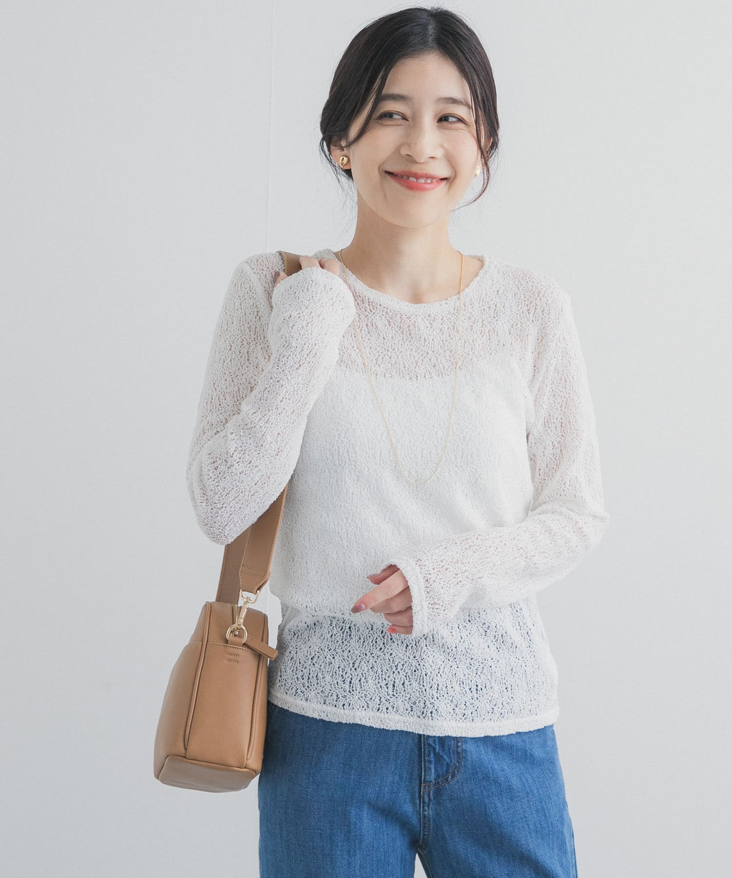 身長：162cm サイズ：Free