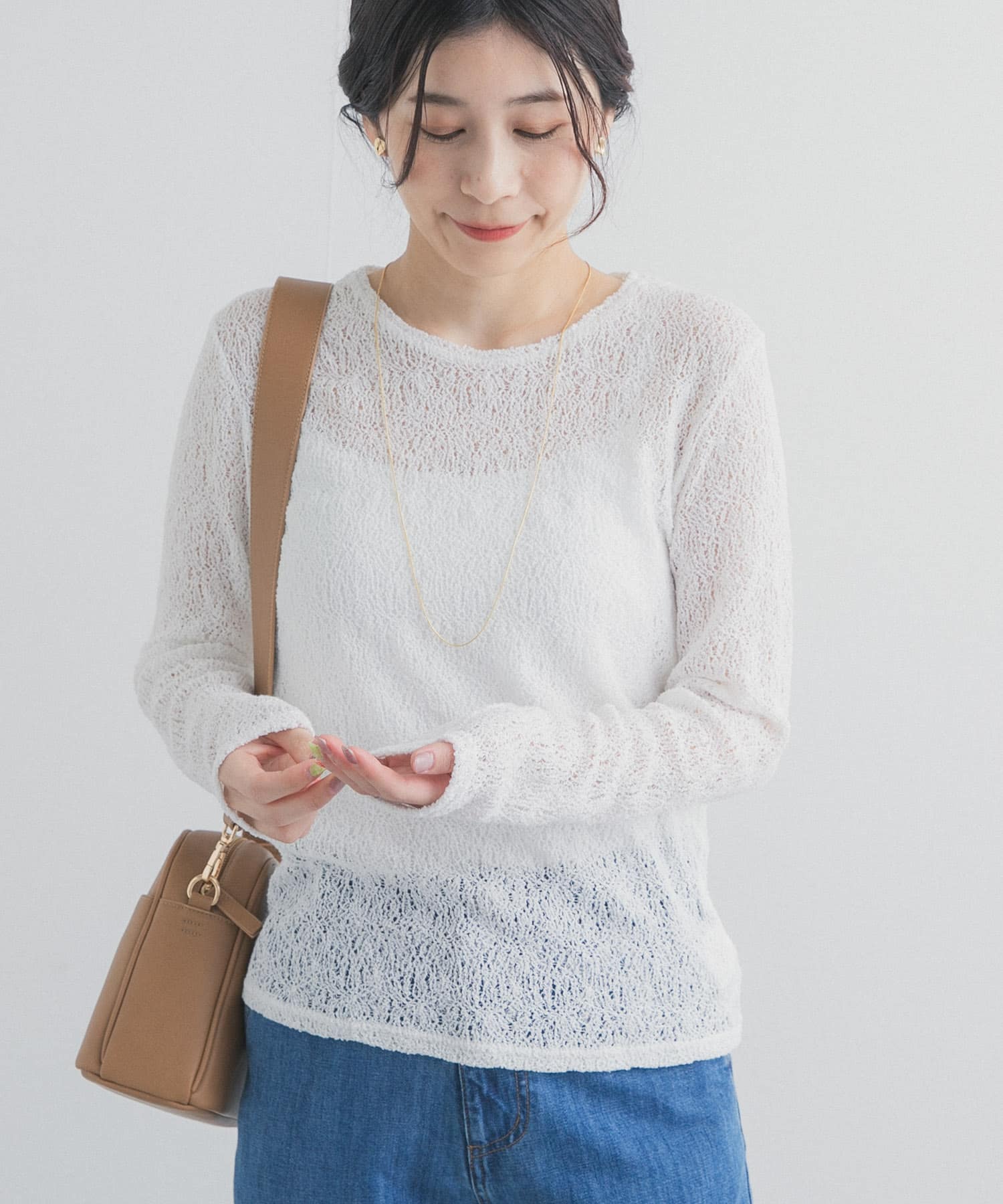 身長：162cm サイズ：Free