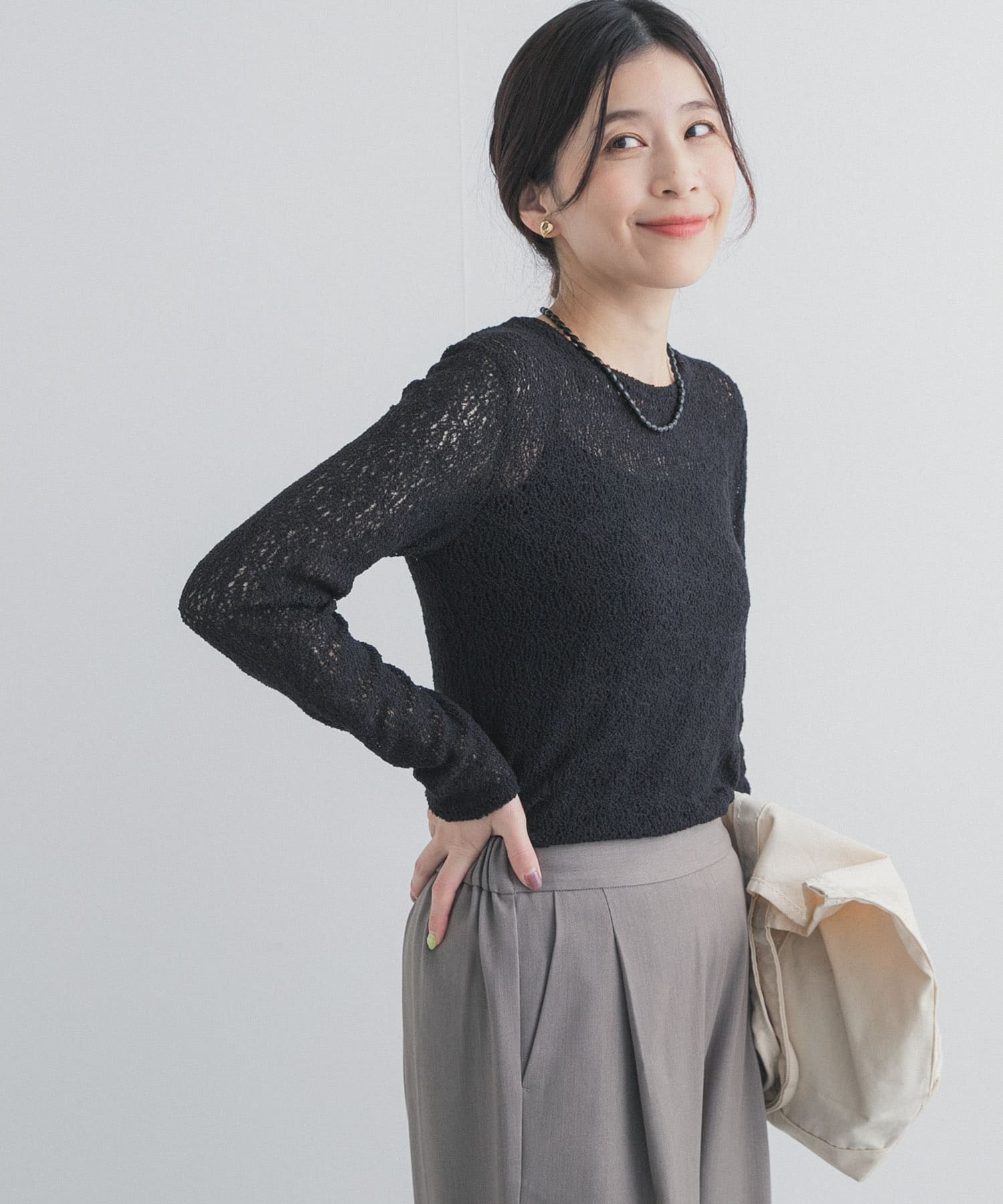 身長：162cm サイズ：Free