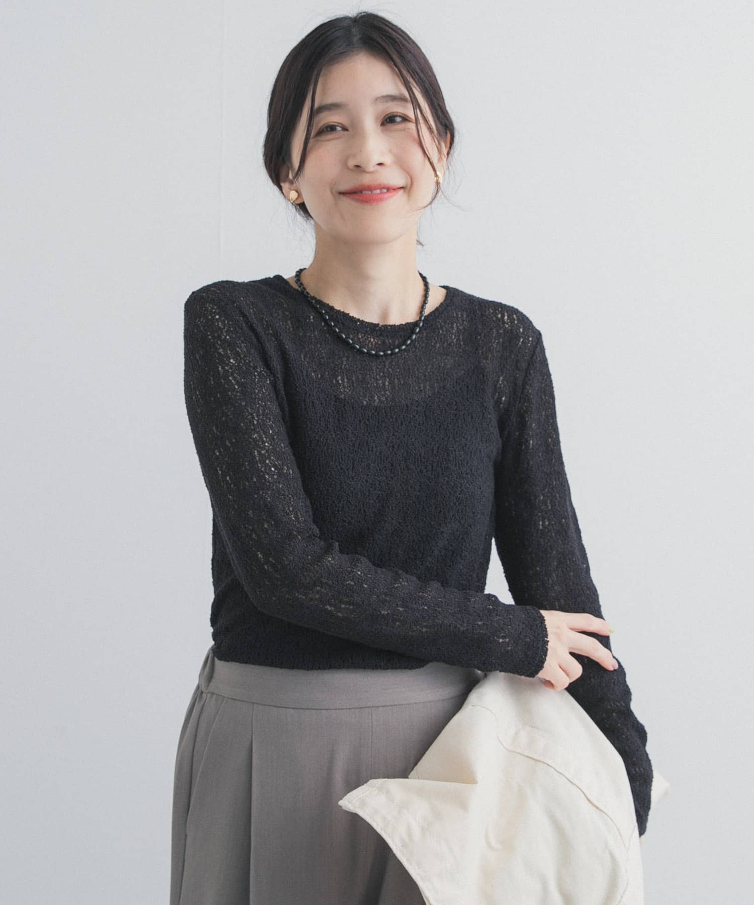 身長：162cm サイズ：Free