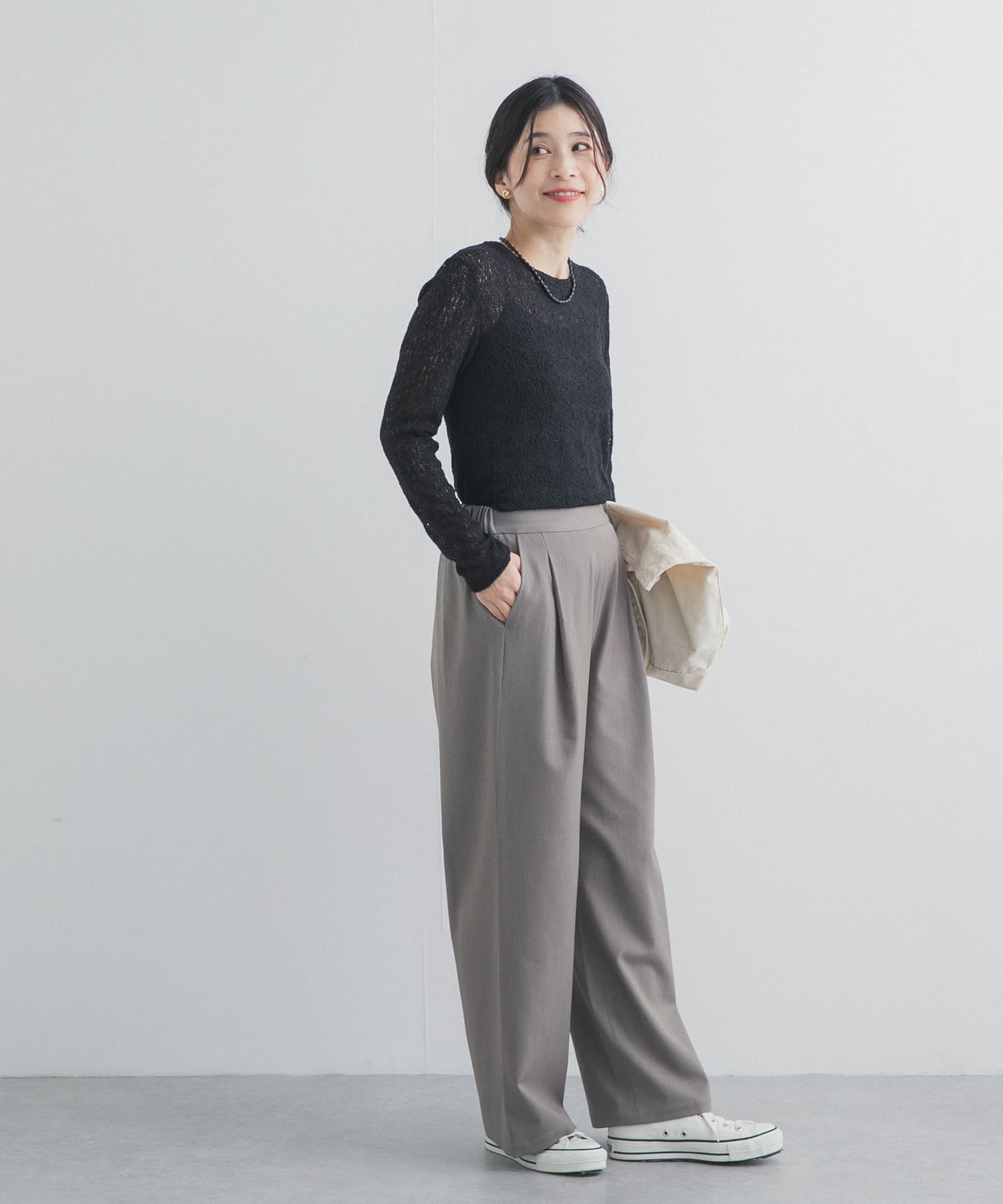 身長：162cm サイズ：Free