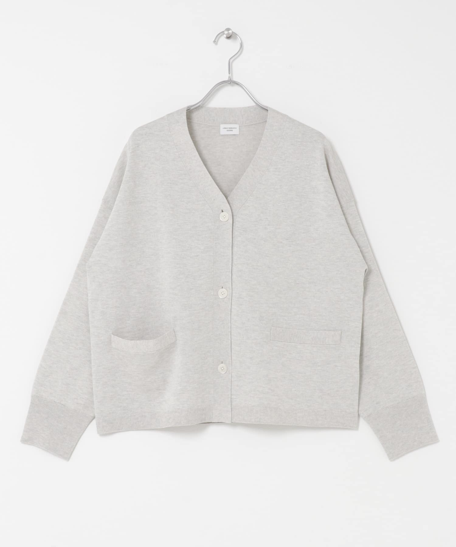 ウォッシャブルブライトカーディガン OATMEAL Free