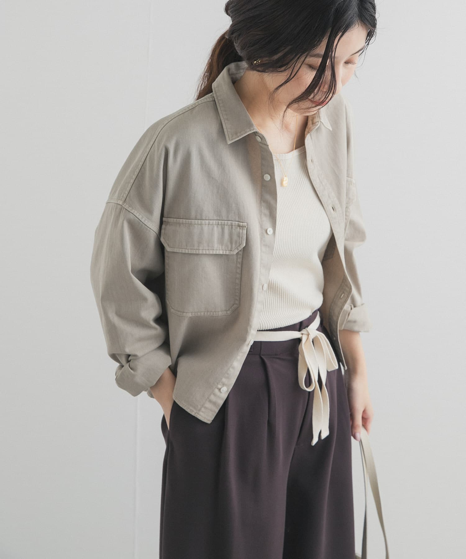 身長：162cm サイズ：Free