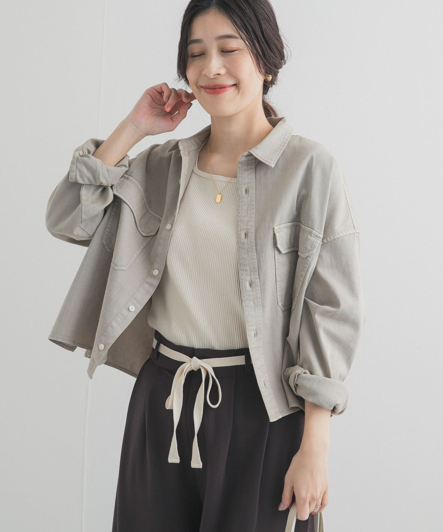 身長：162cm サイズ：Free