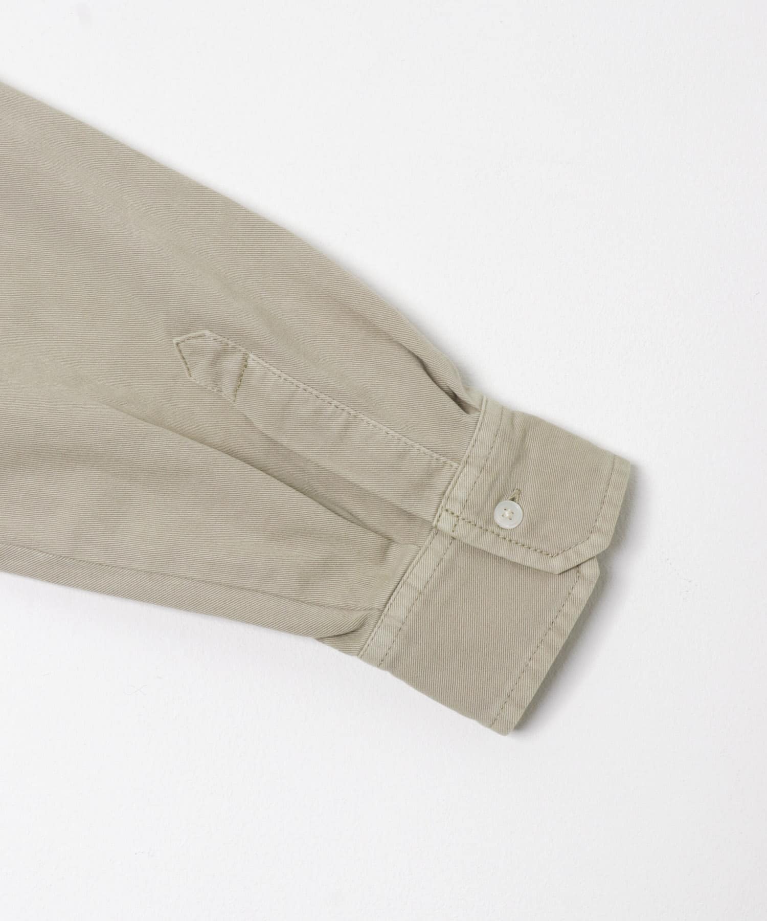 デニムショート丈シャツ BEIGE Free