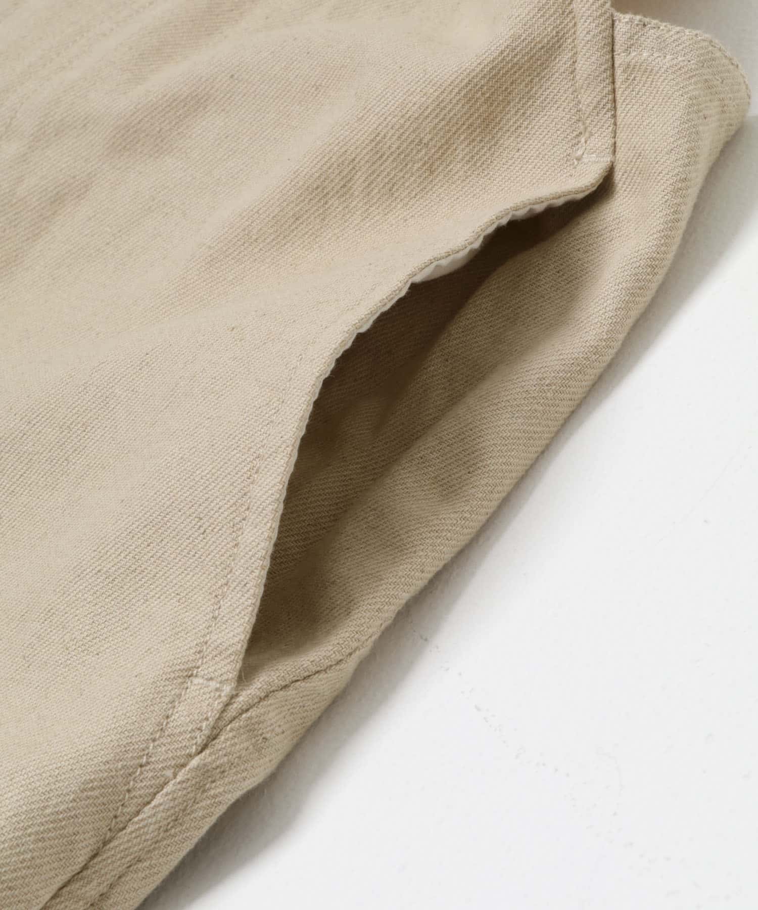 フロントZIPサロペット NATURAL S