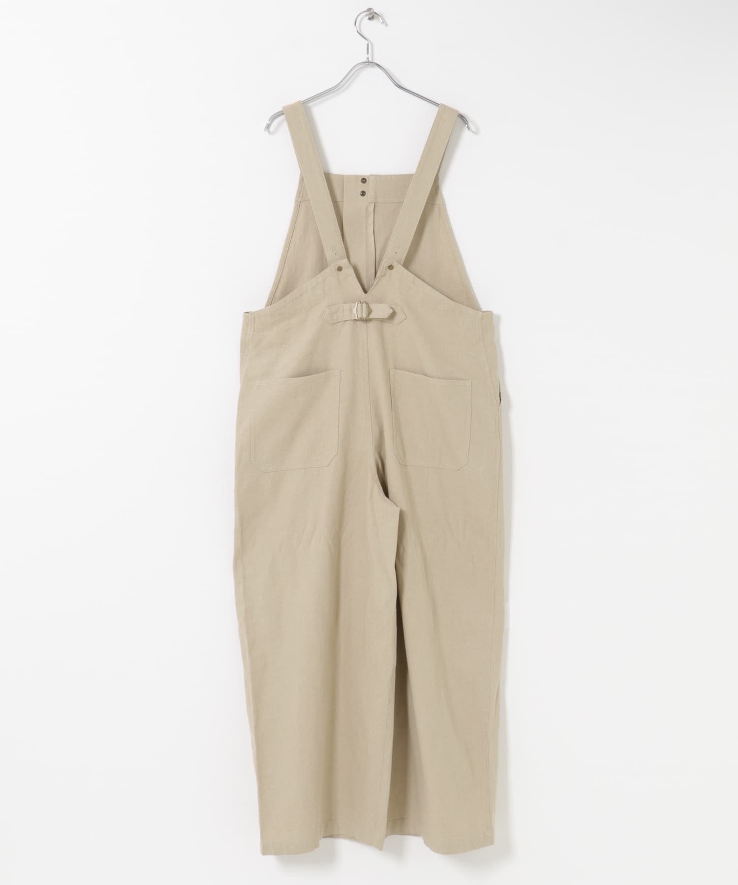 フロントZIPサロペット NATURAL S