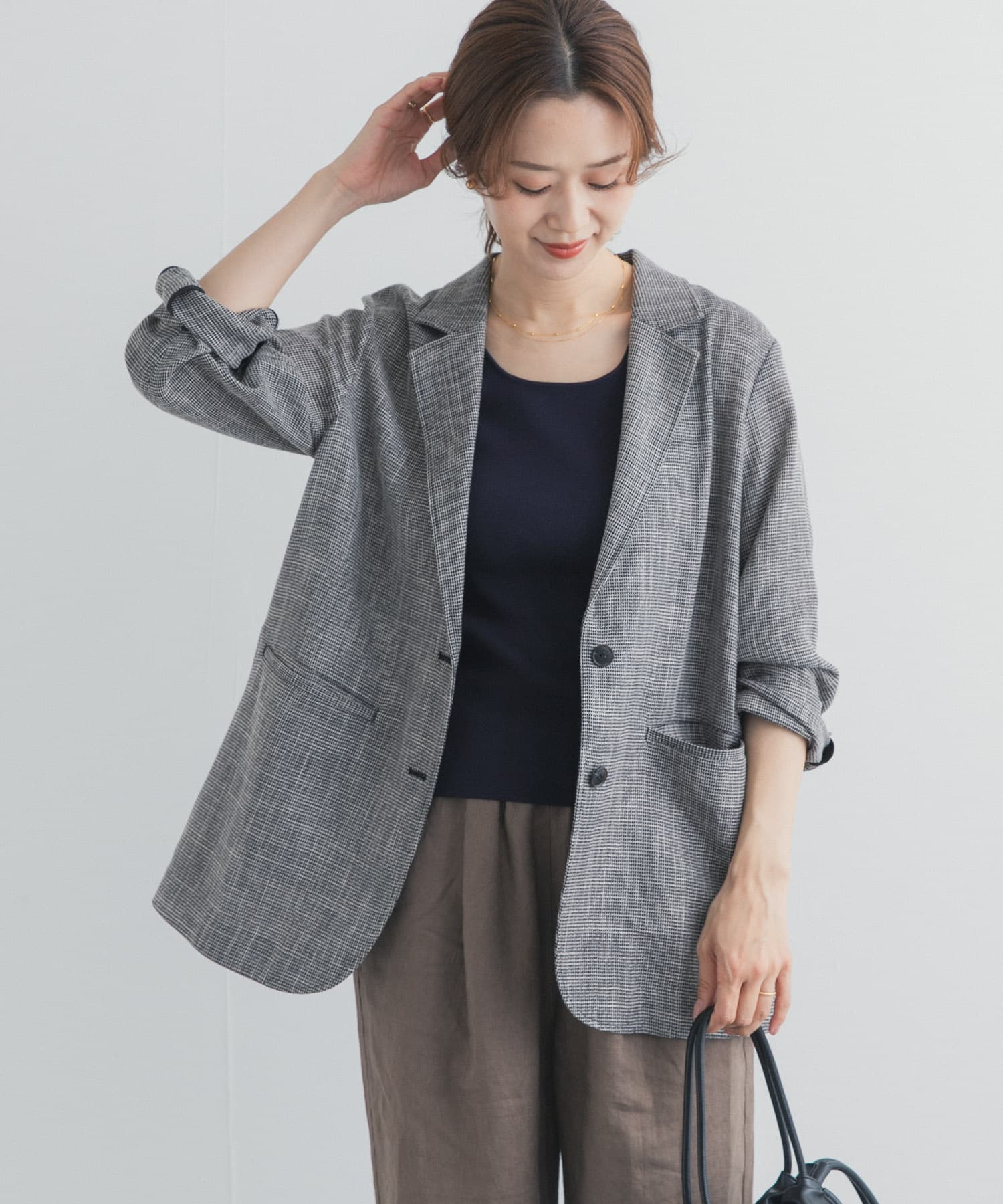 カラミニュアンスジャケット