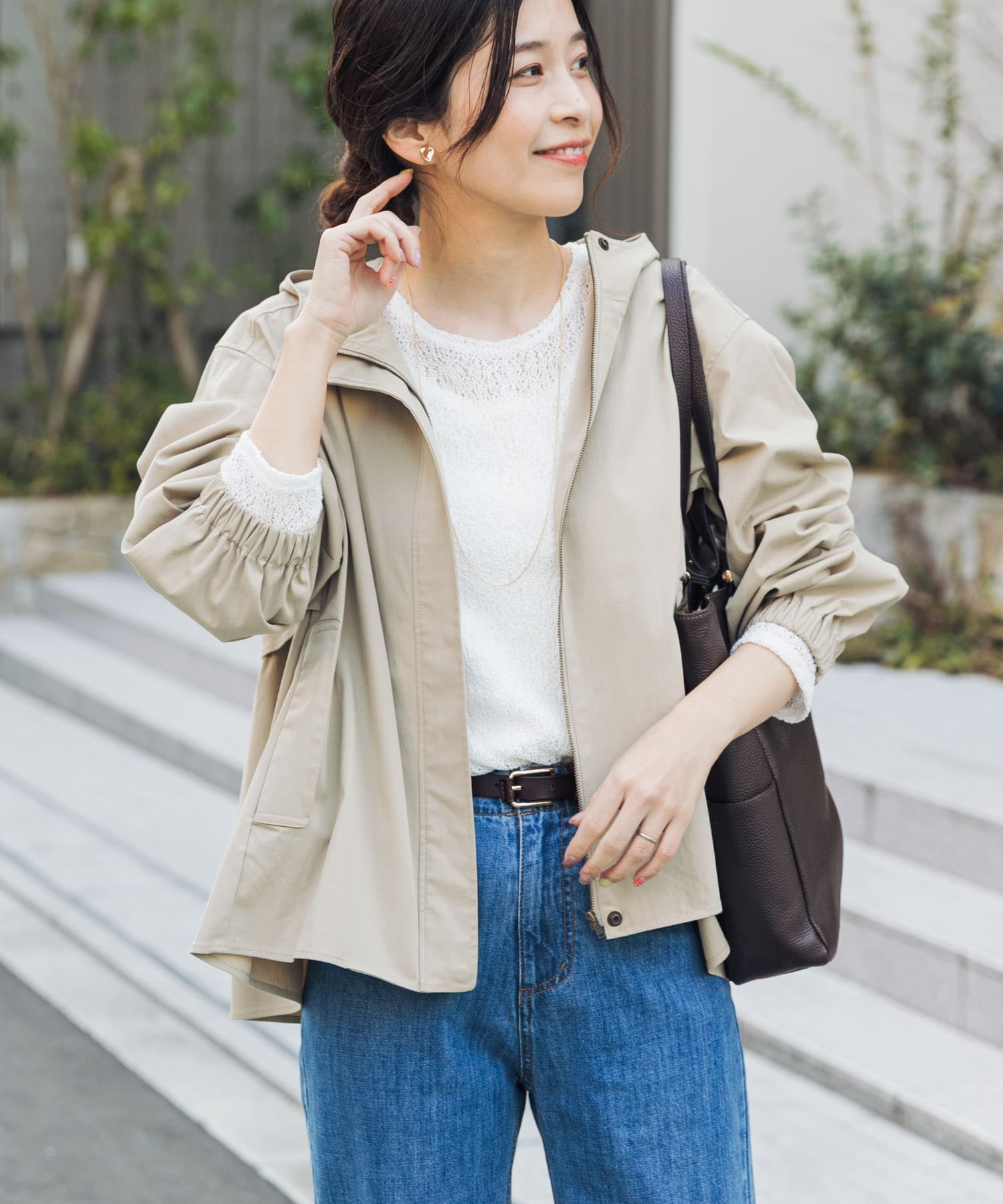 身長：162cm サイズ：Free