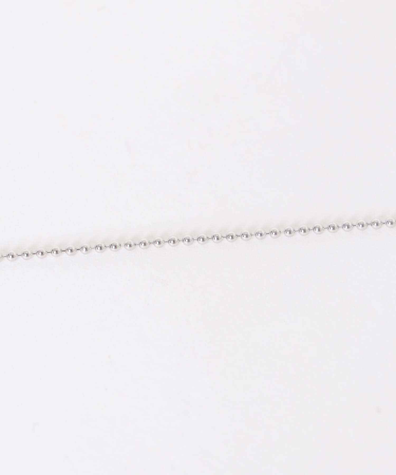 ボールチェーンスライドネックレス SILVER One