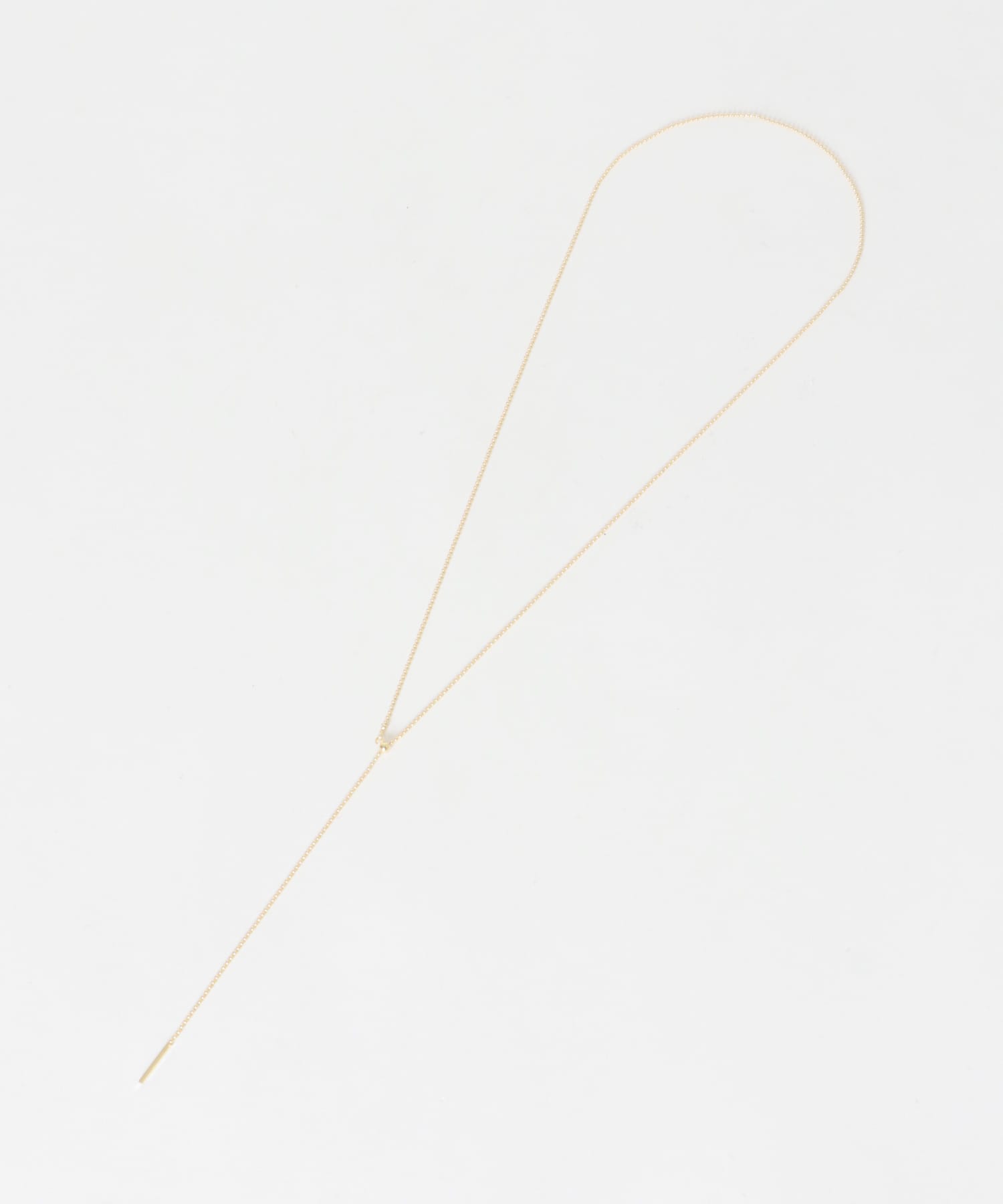 ボールチェーンスライドネックレス GOLD One