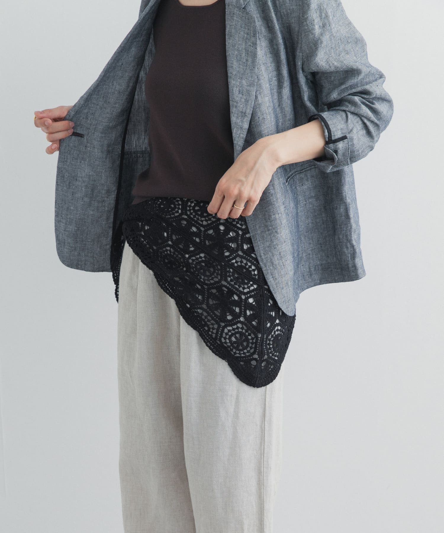 レーススカーフ