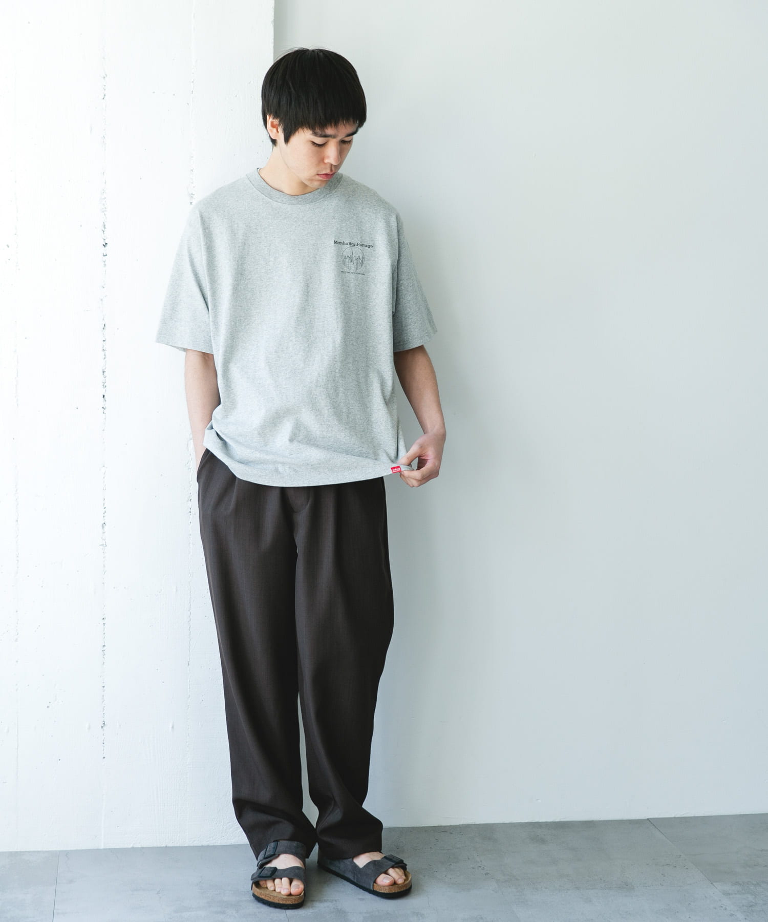 身長：177cm サイズ：L