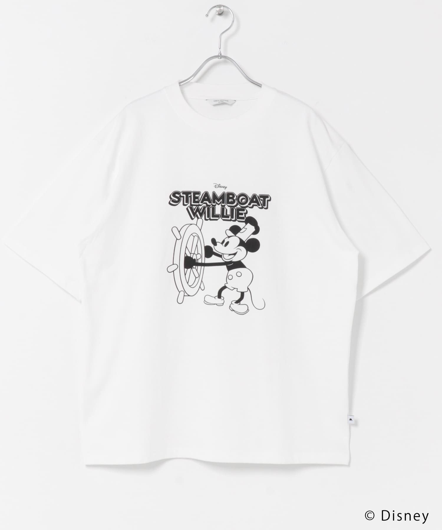 別注/Disney/プリントTシャツ WHITE M