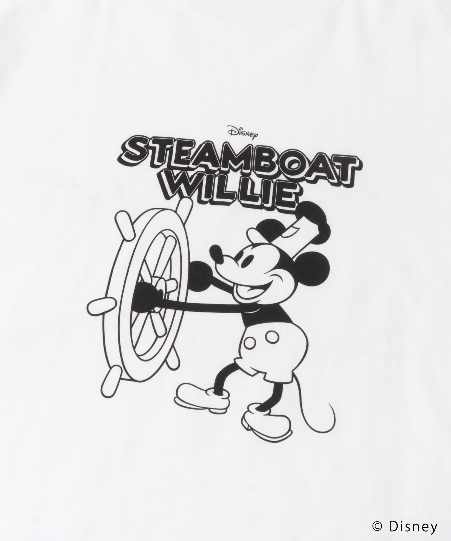 別注/Disney/プリントTシャツ WHITE M