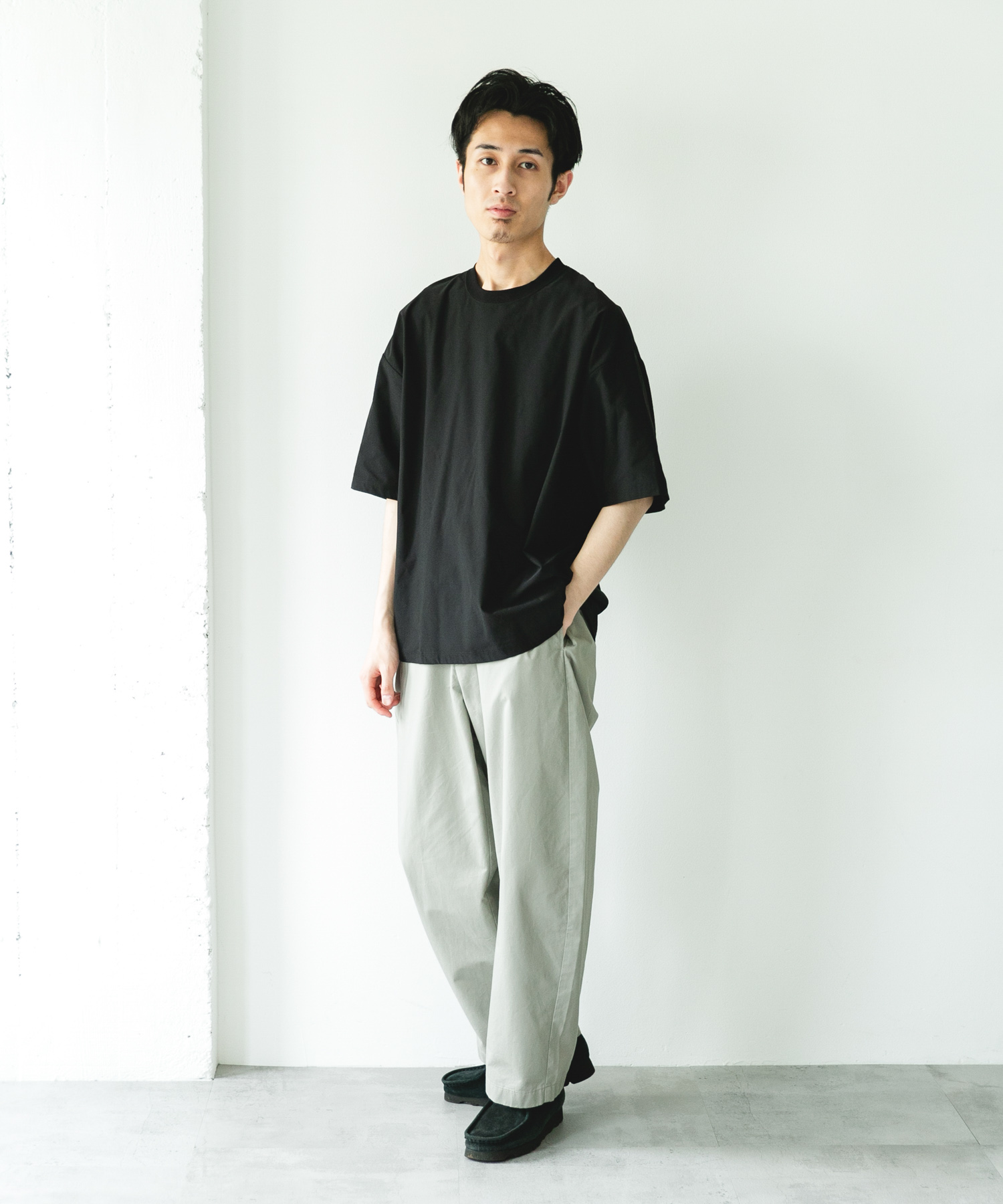 身長：180cm サイズ：L