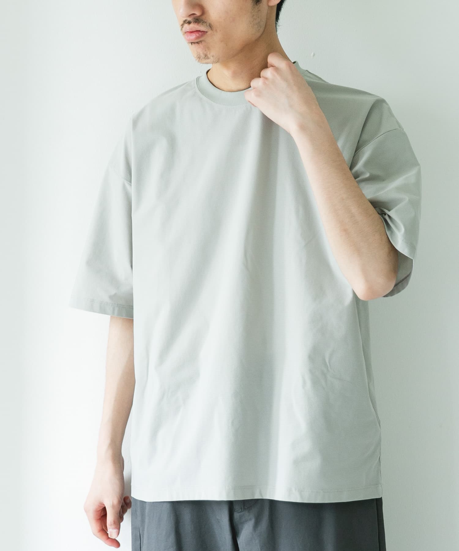 ＜KOWGA＞メッシュ ショートスリーブ トップス 吸水速乾/抗ピリング/UVカット/接触冷感』PERFECTEX メッシュショート