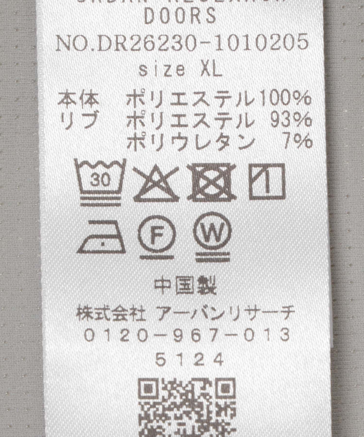 『吸水速乾/抗ピリング/UVカット/接触冷感』PERFECTEX メッシュショートスリーブ Tシャツ L.GRAY M