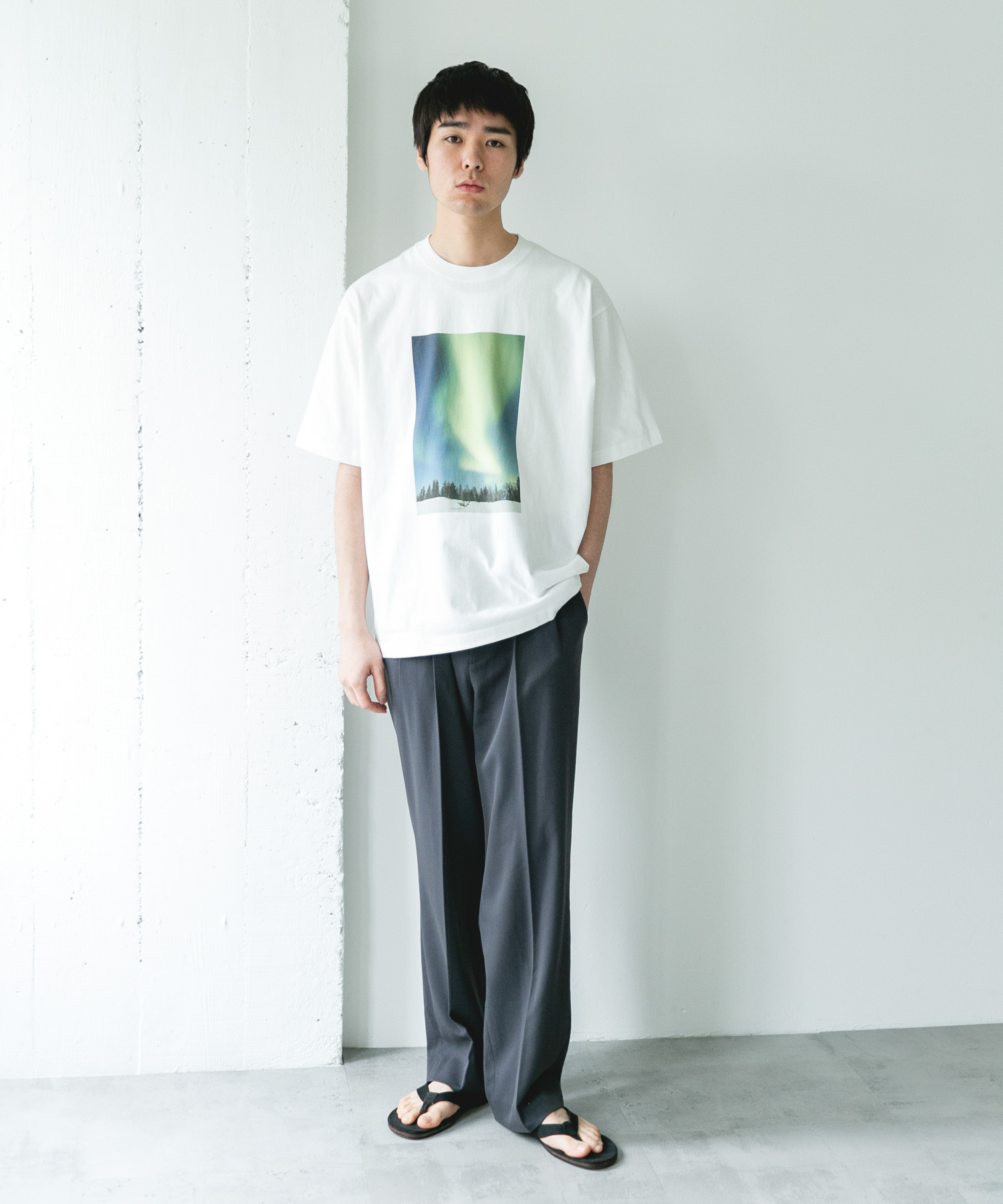 身長：177cm サイズ：L