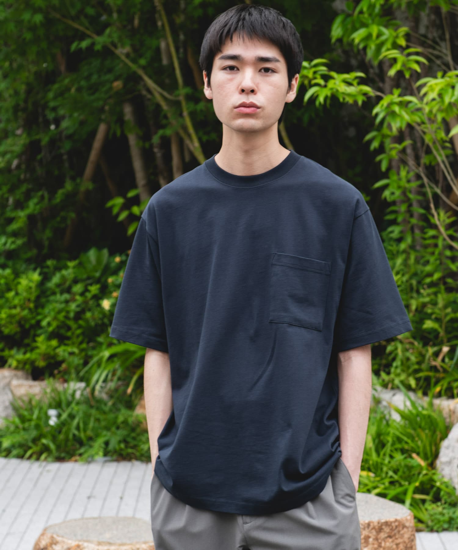 身長：177cm サイズ：L
