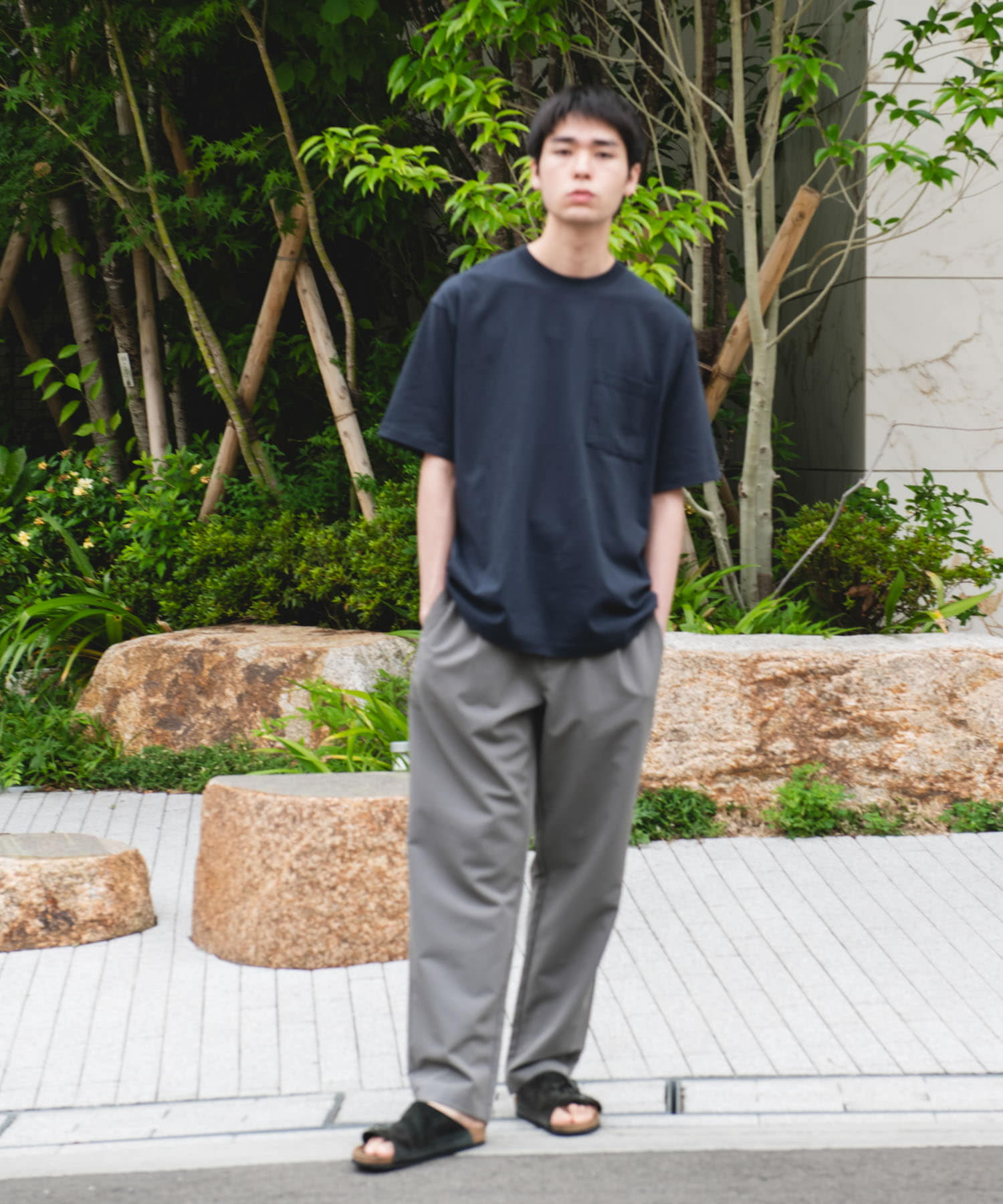 身長：177cm サイズ：L