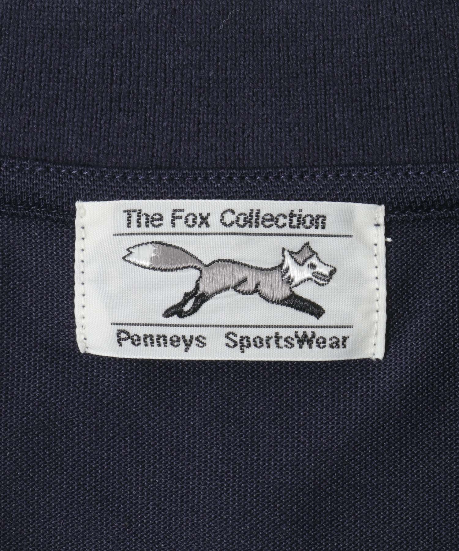 『別注』PENNEYS×DOORS　THE FOX 鹿の子 ポロシャツ NAVY M