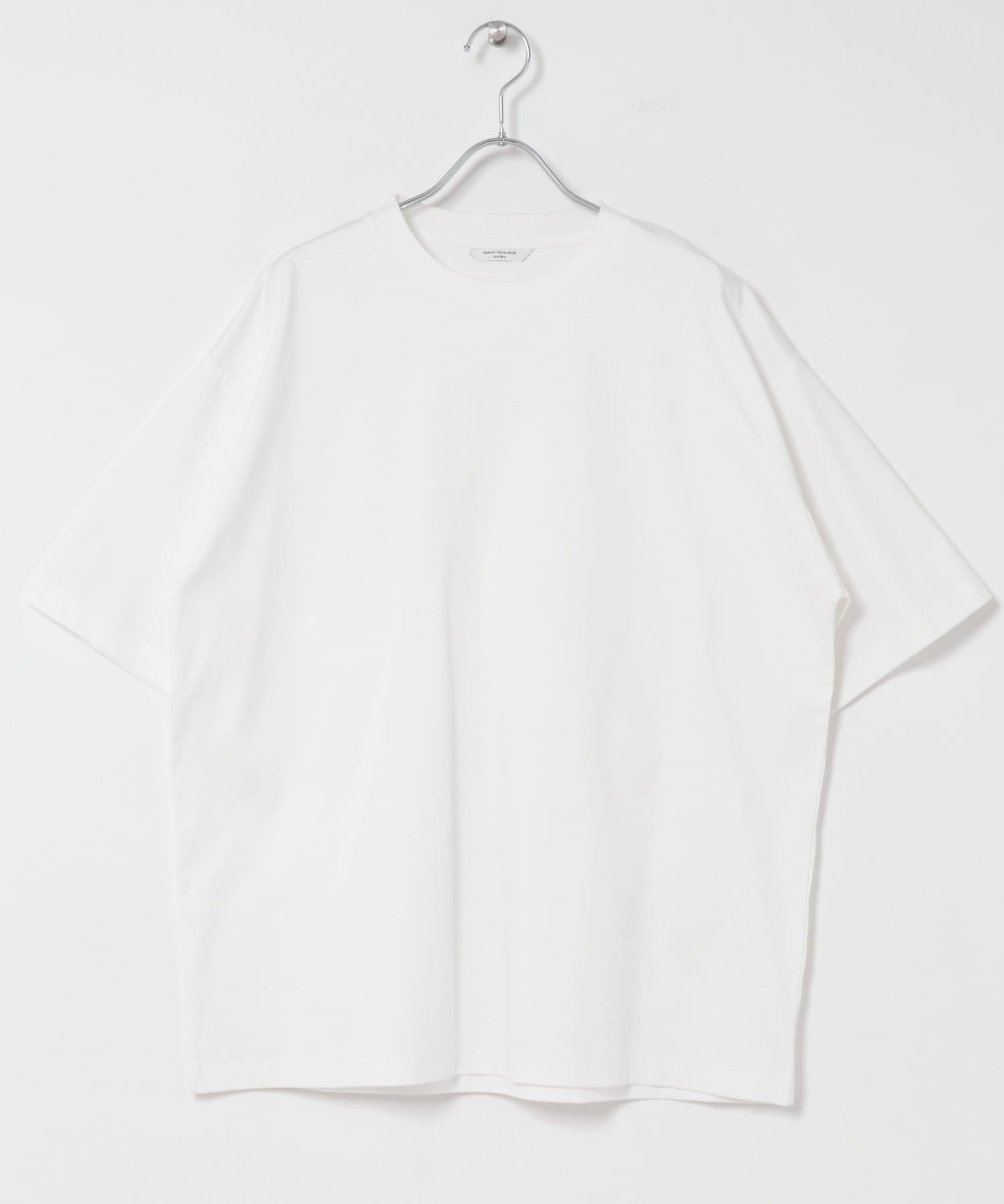 『仁村紗和さん着用』『UR TECH』 サマシェア クルーネックTシャツ WHITE S