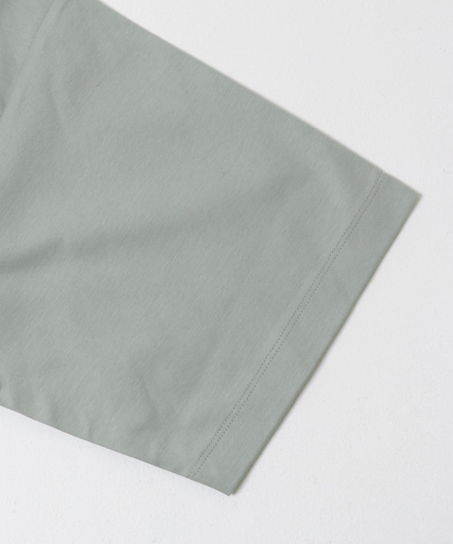 『仁村紗和さん着用』『UR TECH』 サマシェア クルーネックTシャツ SAGE GREEN S