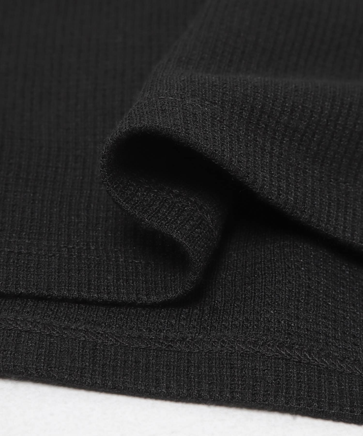 吸水速乾ワッフルタンクトップ BLACK M