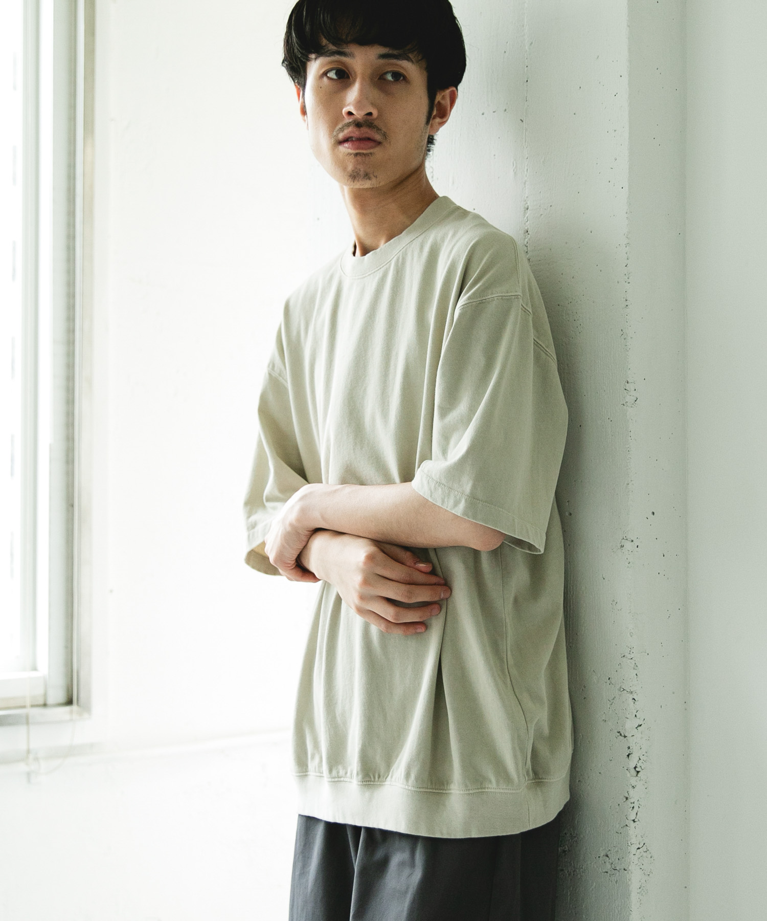 身長：180cm サイズ：L