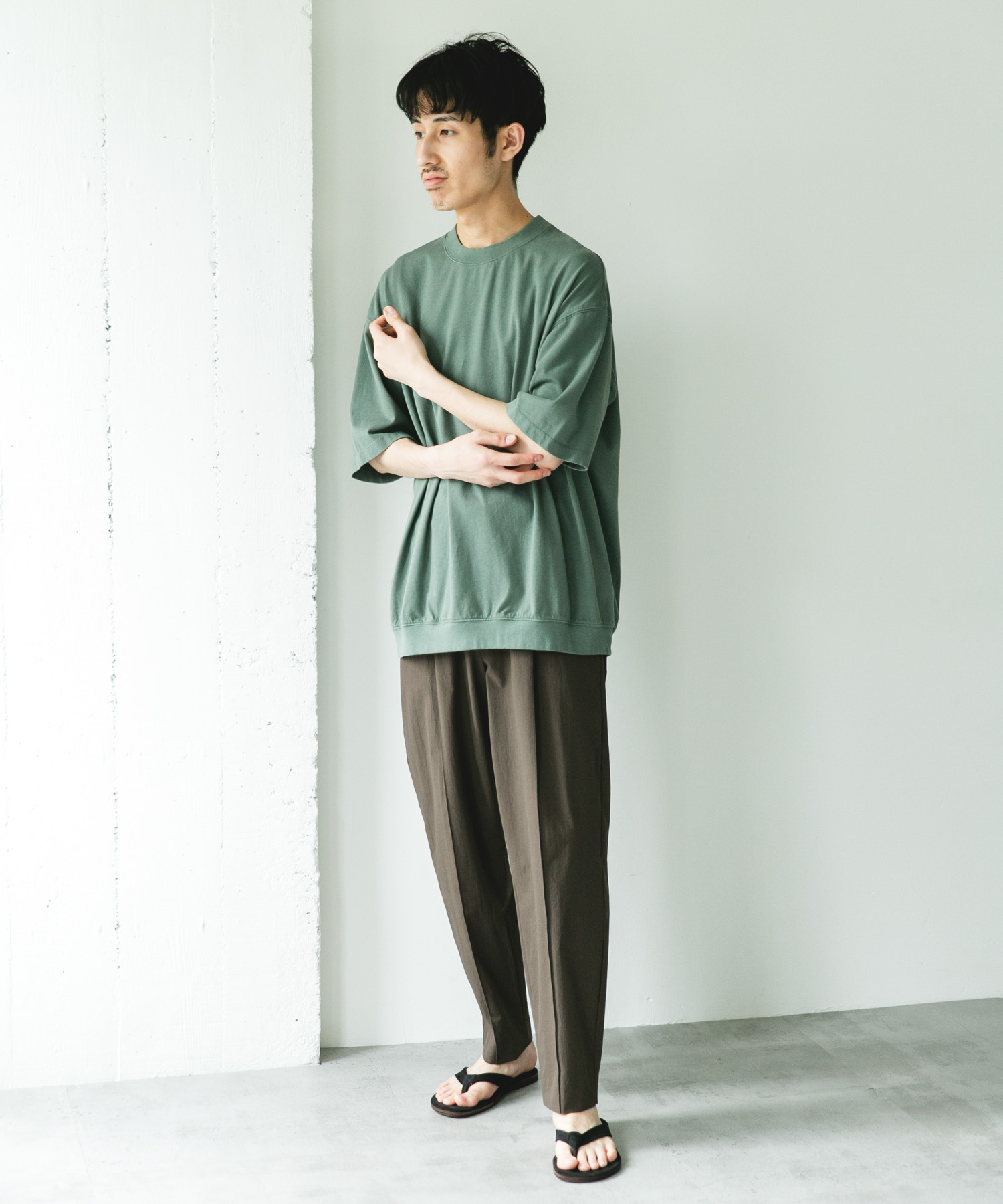 身長：180cm サイズ：L