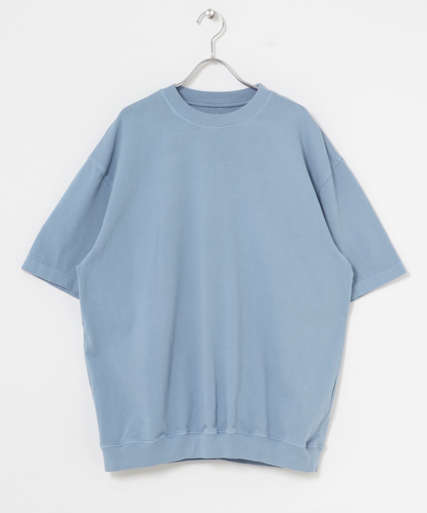 Grow Organic スウェットTシャツ BLUE M