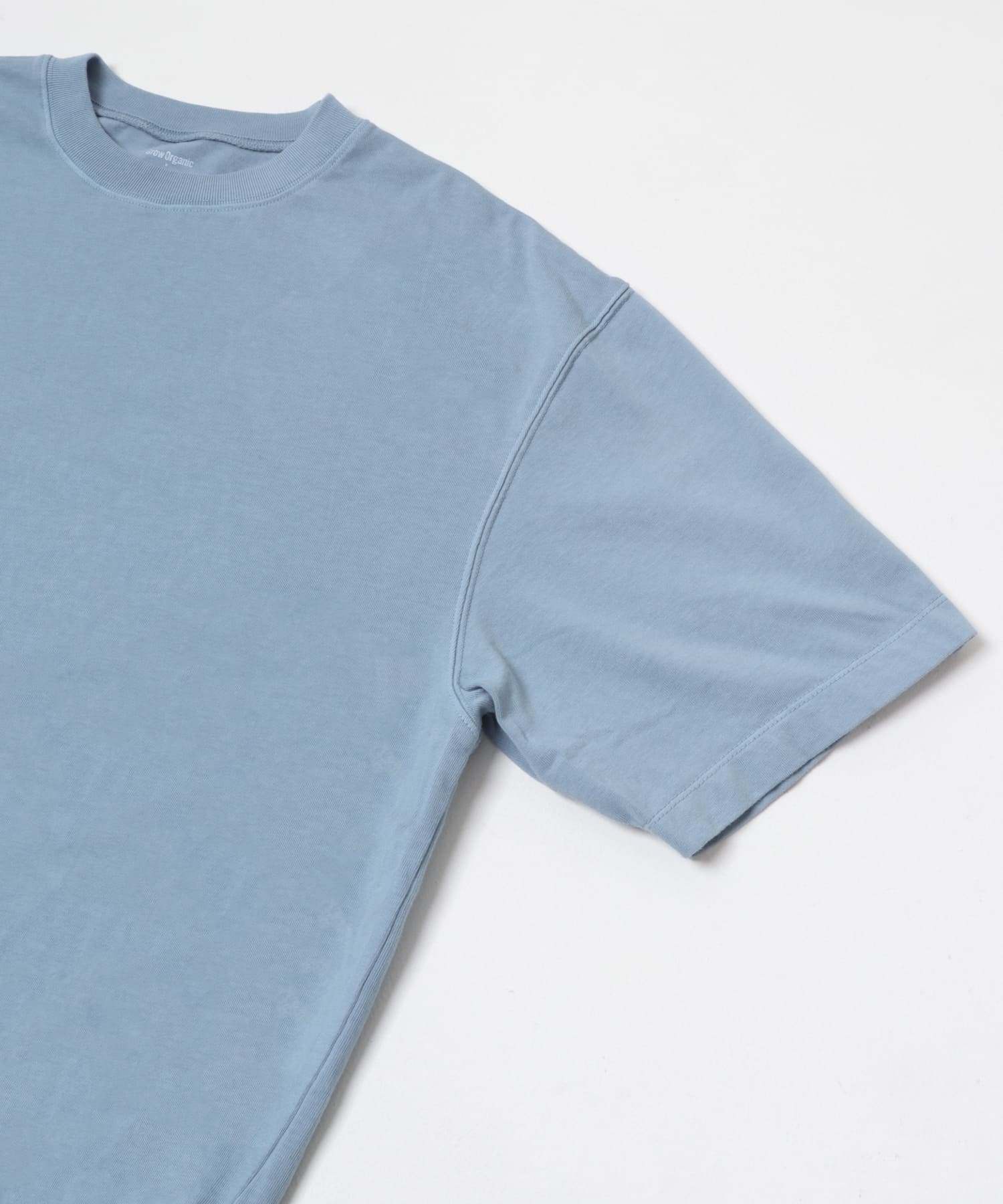 Grow Organic スウェットTシャツ BLUE M