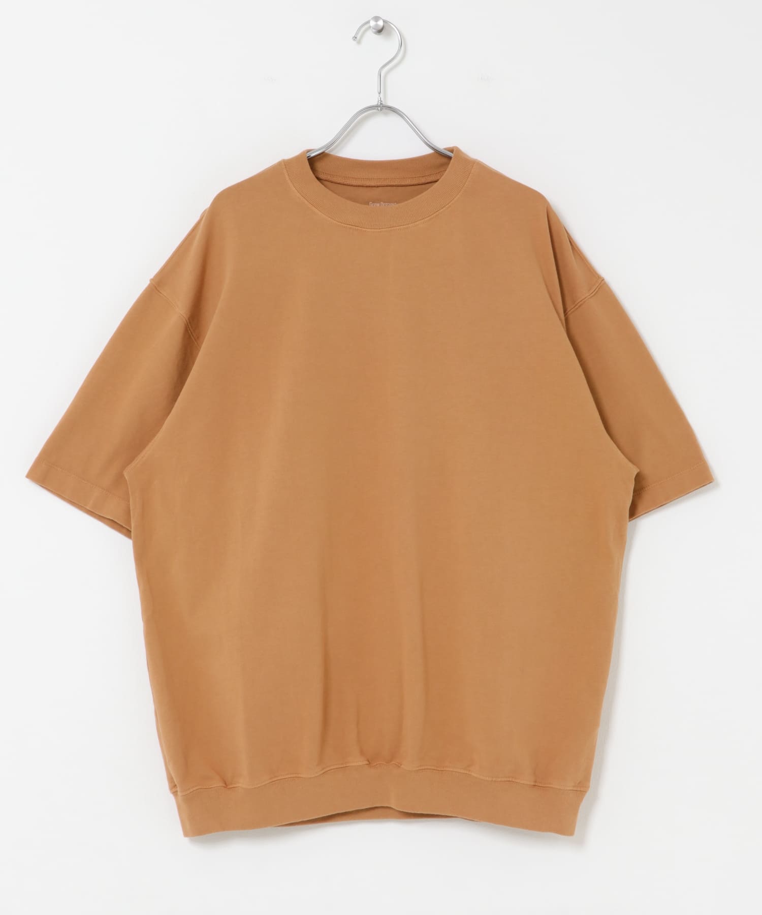 Grow Organic スウェットTシャツ ORANGE M