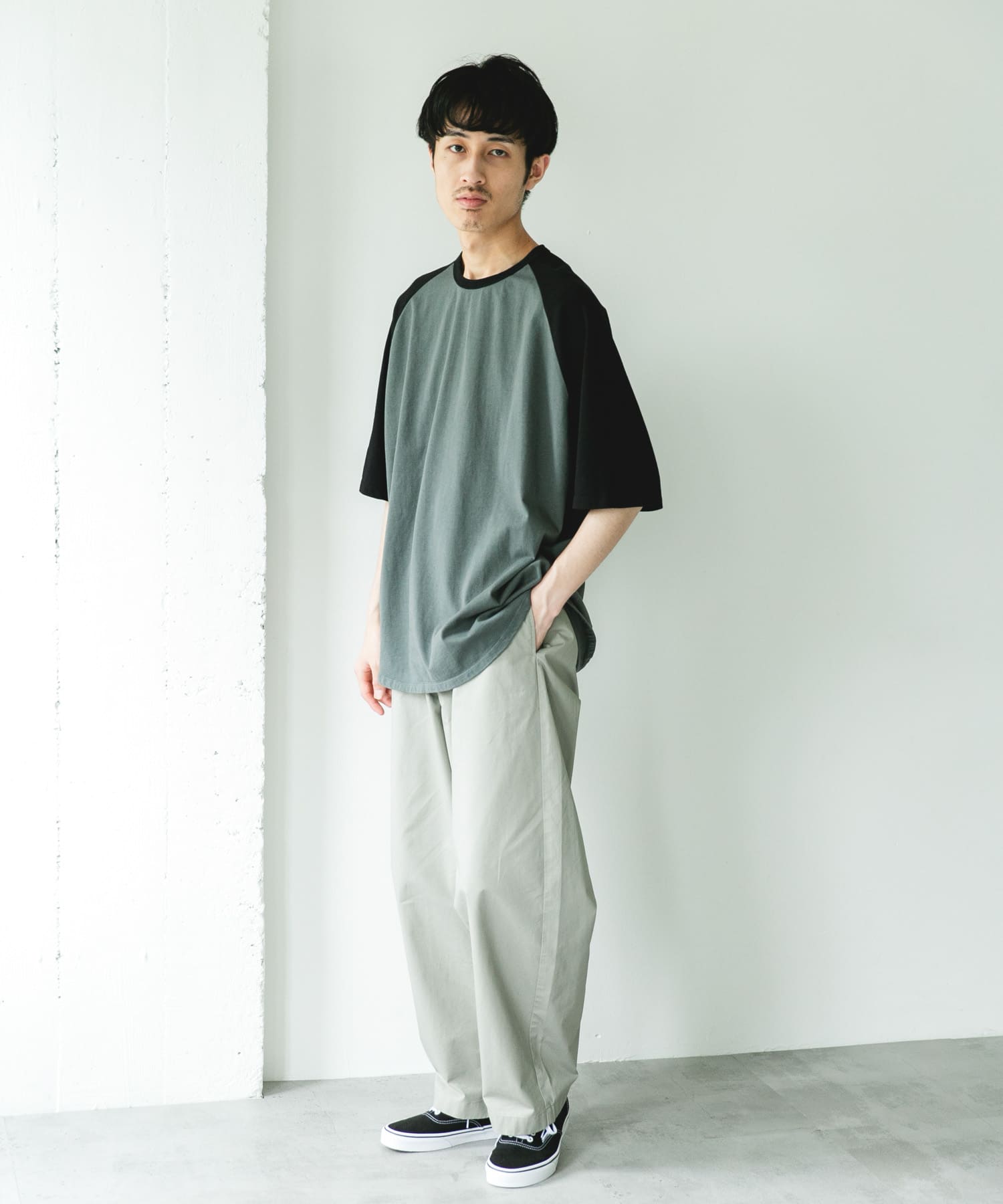 身長：180cm サイズ：L