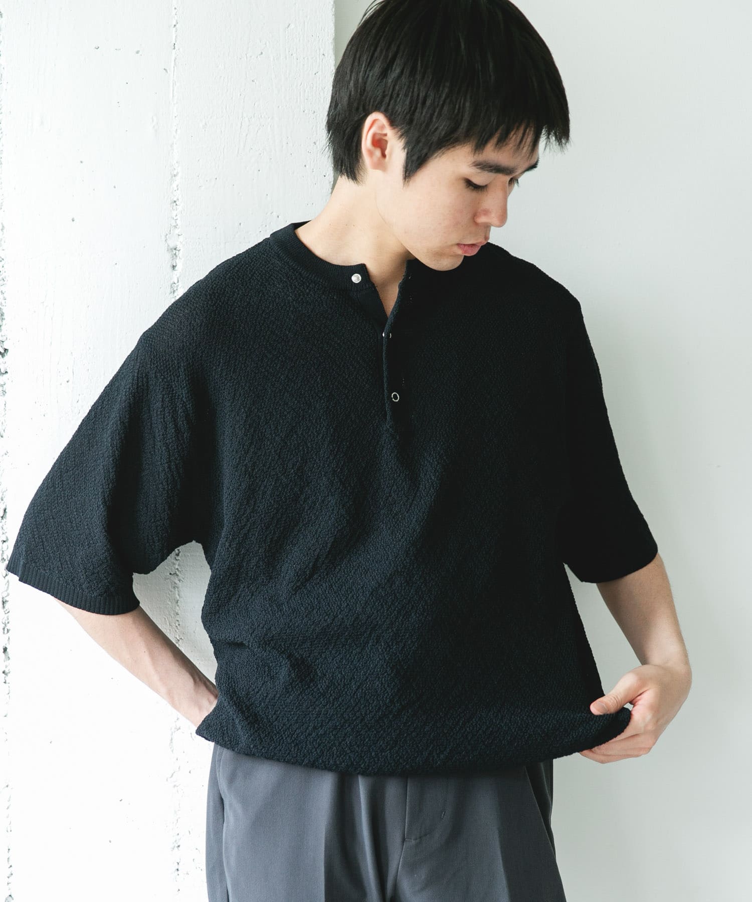 身長：177cm サイズ：L