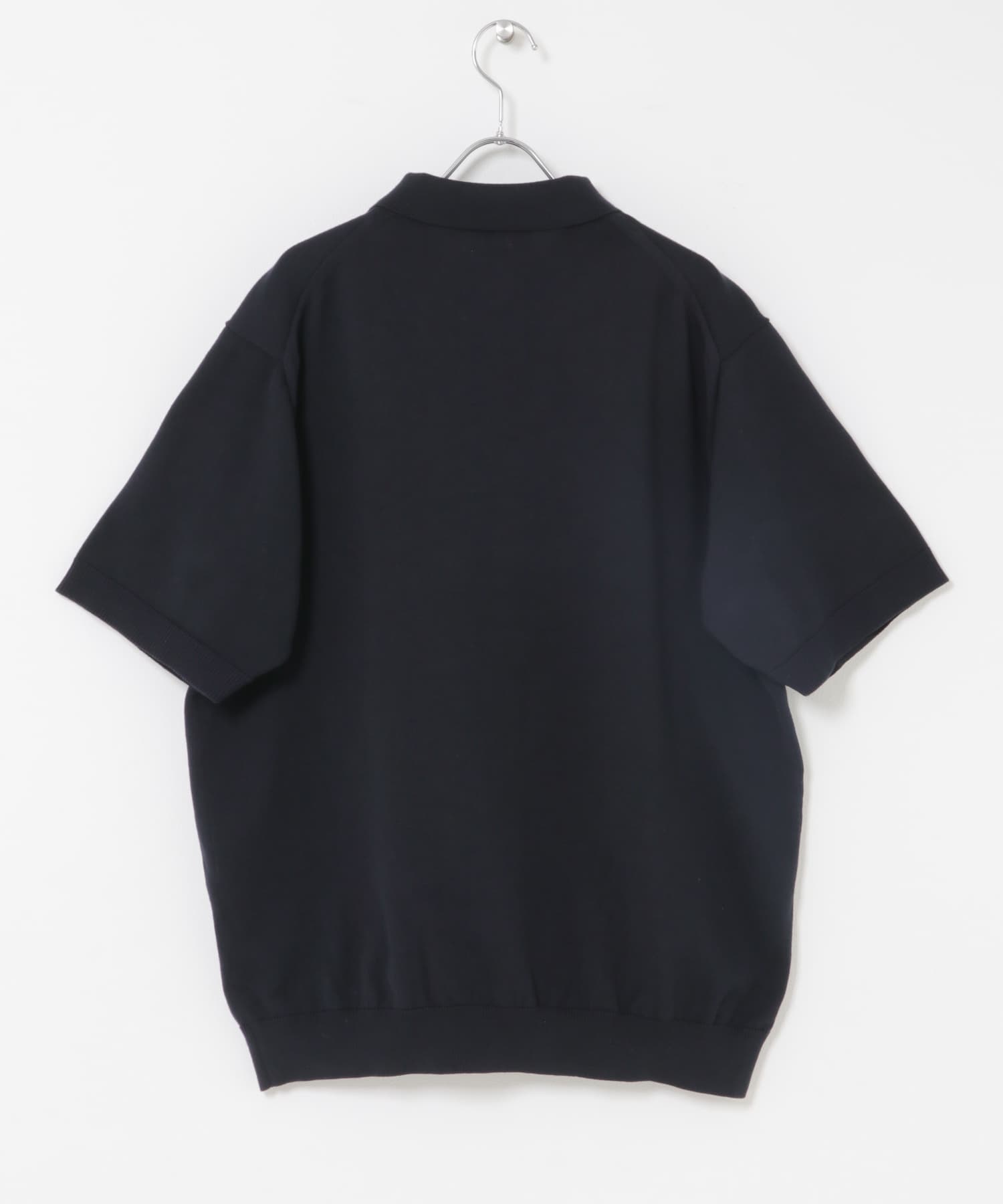 別注』PENNEYS×DOORS THE FOX ハイゲージ ニットポロ(M L.GRAY