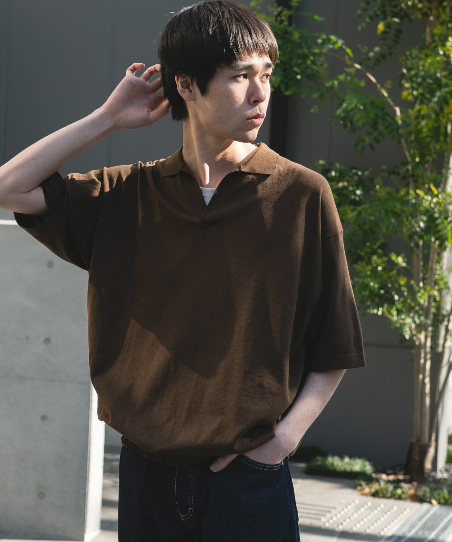 身長：177cm サイズ：L