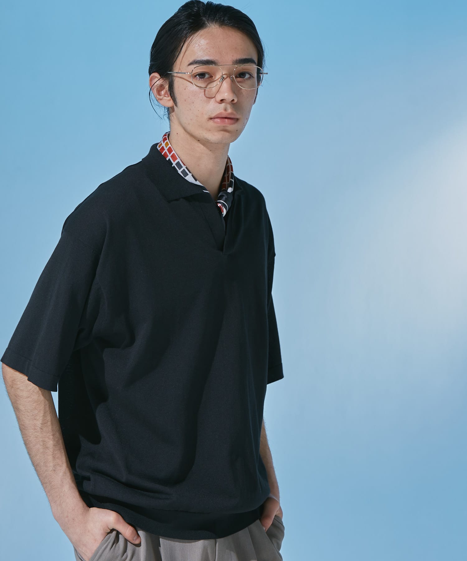 身長：180cm サイズ：L