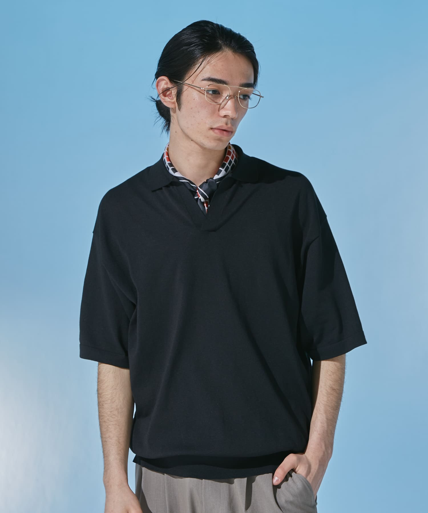 身長：180cm サイズ：L