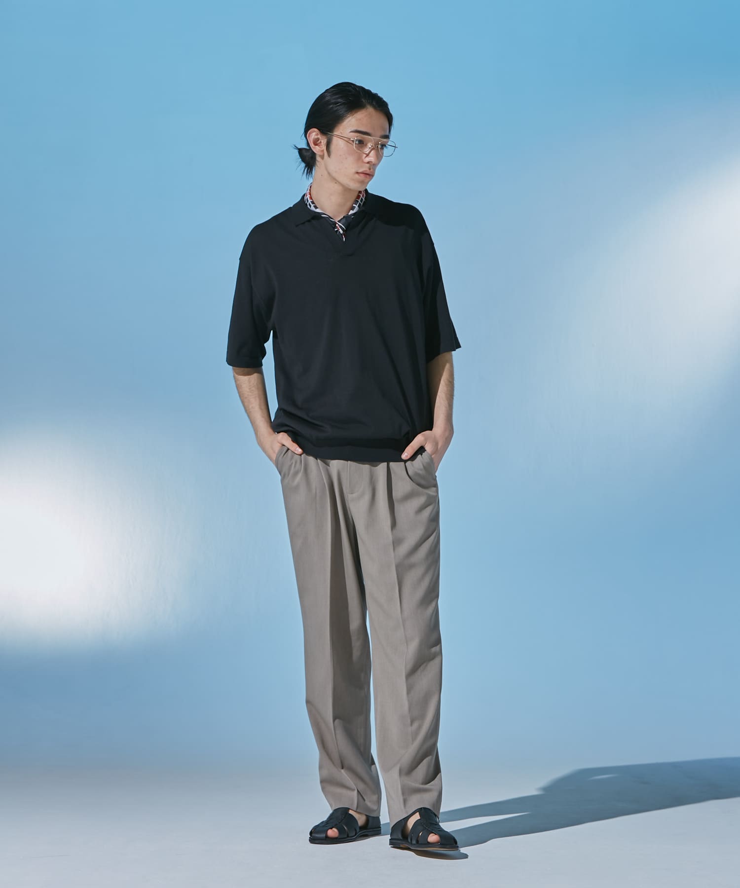 身長：180cm サイズ：L