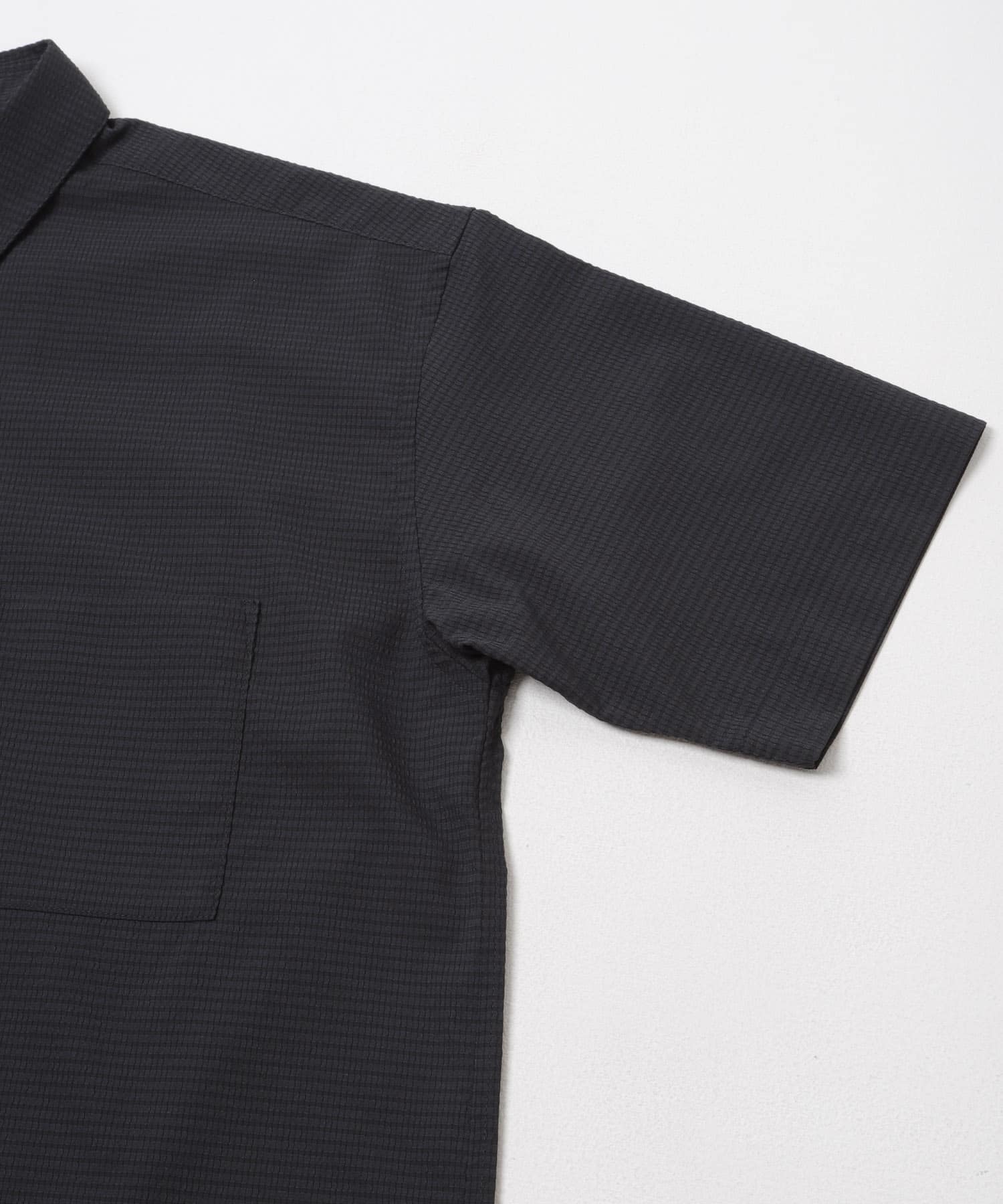 DotAir ショートスリーブ レギュラーカラーシャツ BLACK M