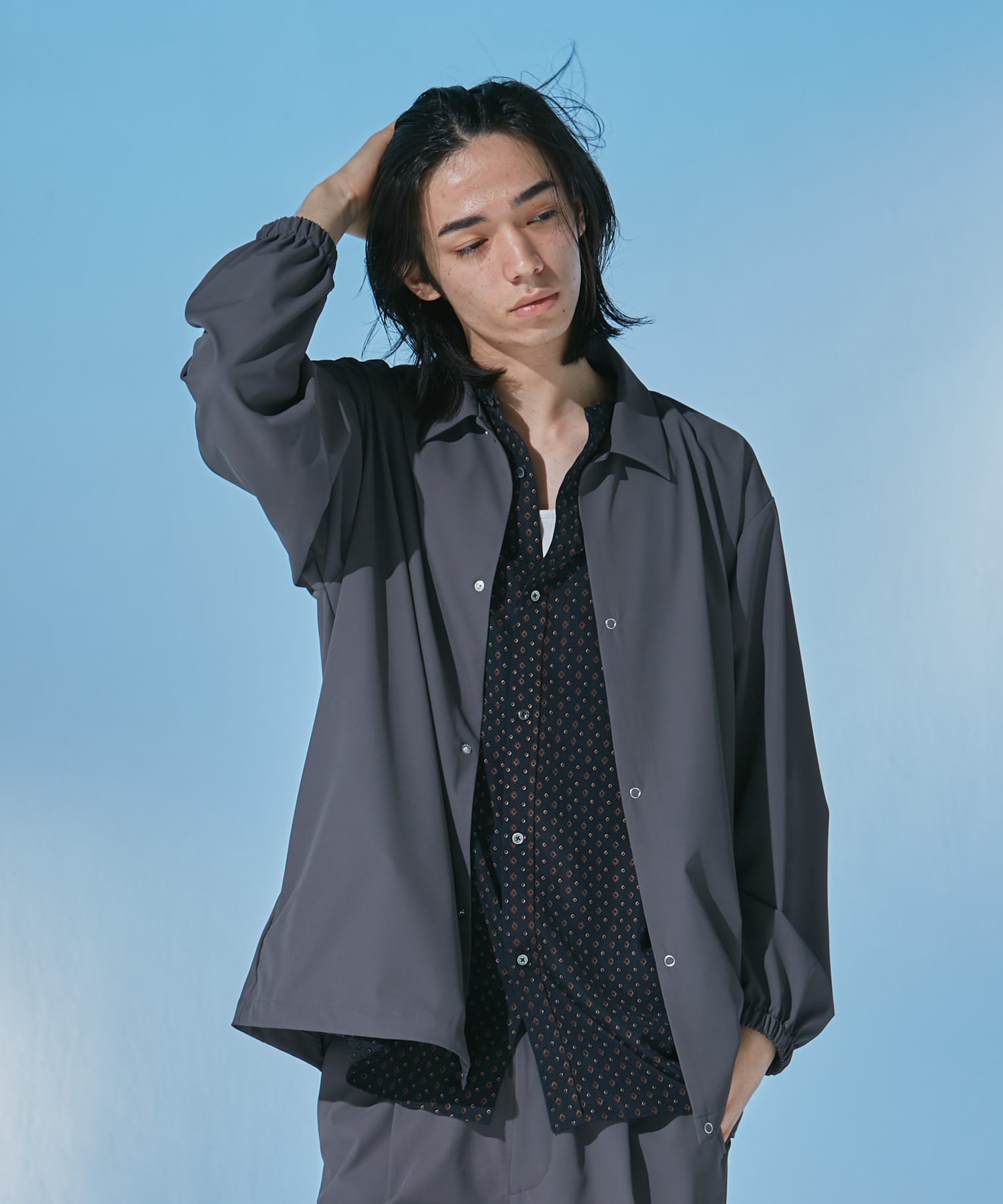 身長：180cm サイズ：L