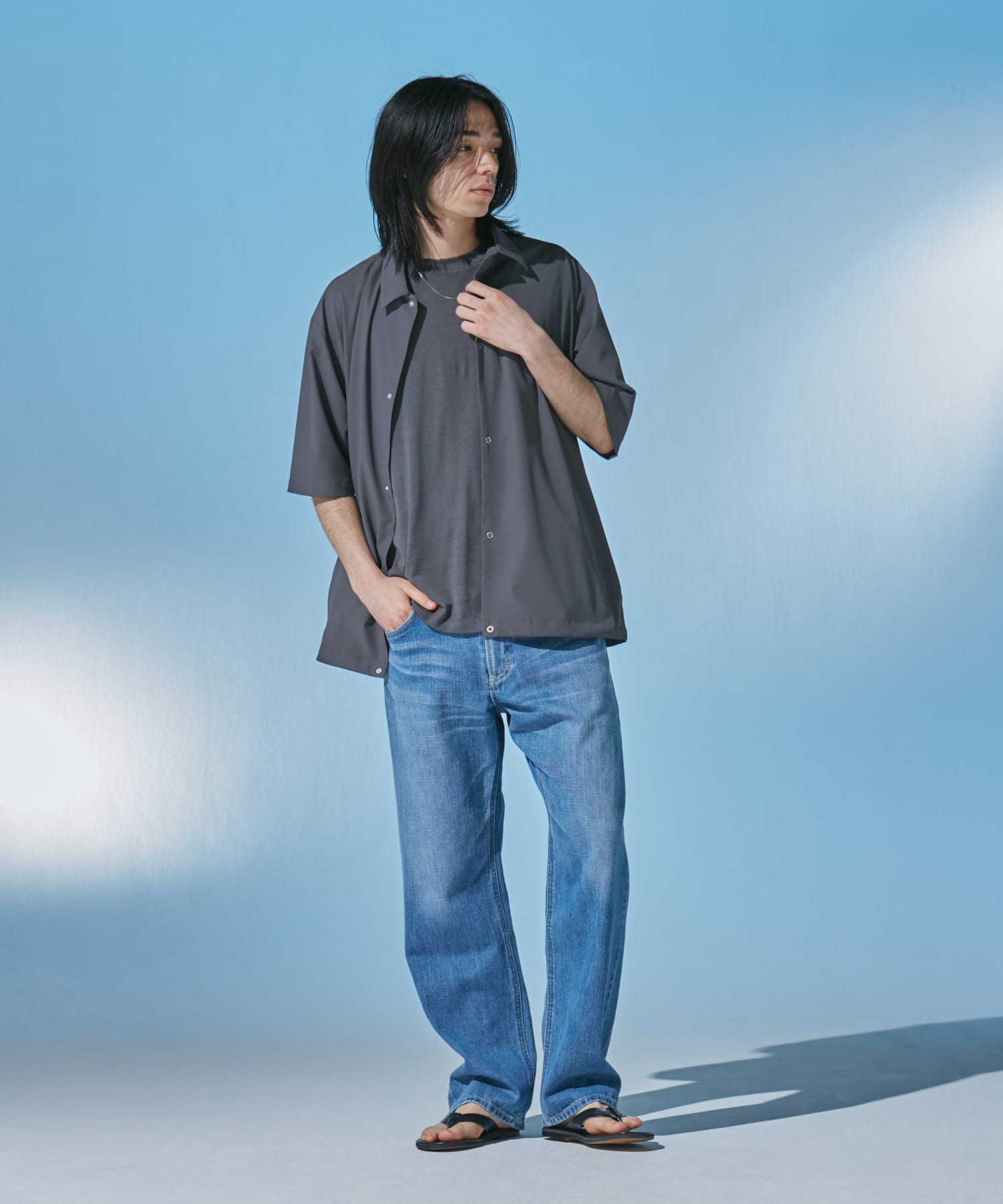 身長：180cm サイズ：L