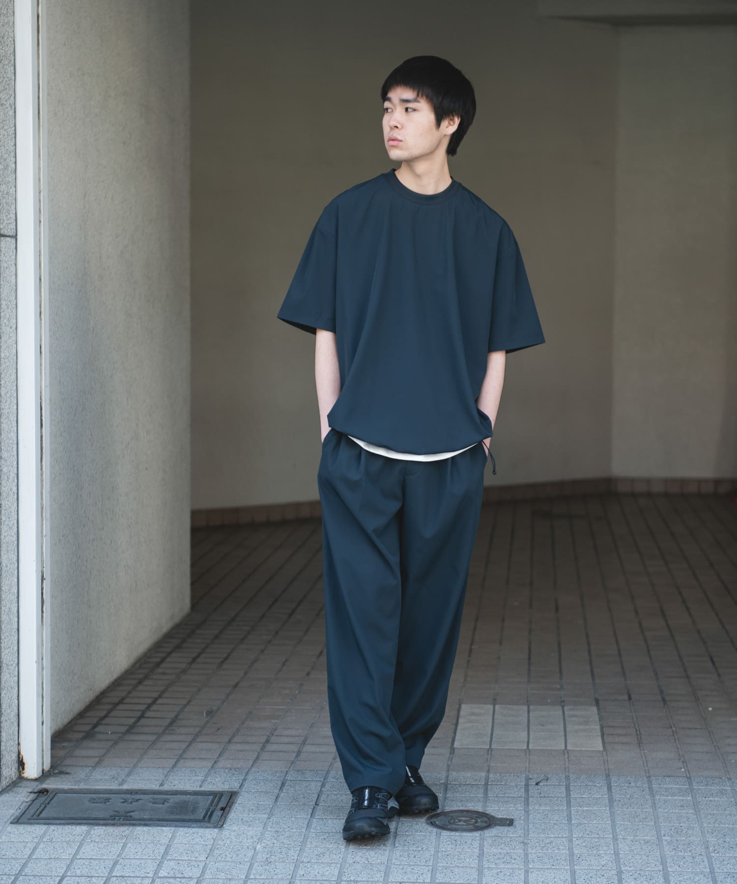 身長：177cm サイズ：L