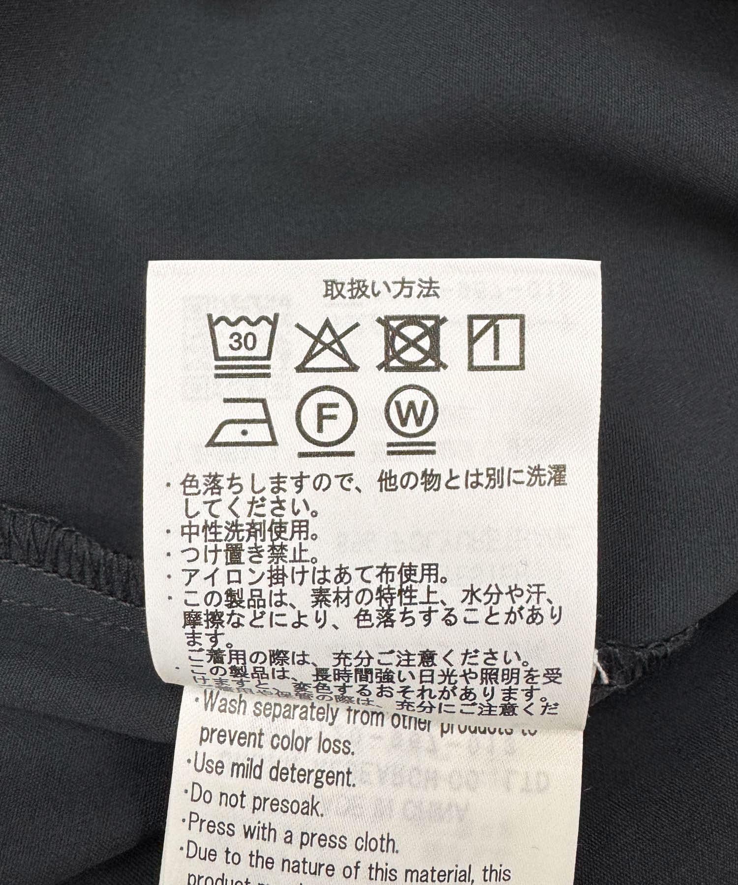 『UR TECH』サマシェア ショートスリーブプルオーバー CHARCOAL L